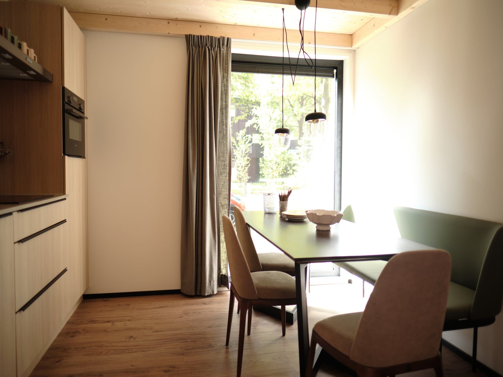 De keuken van Resort Gulpen 6 in Gulpen