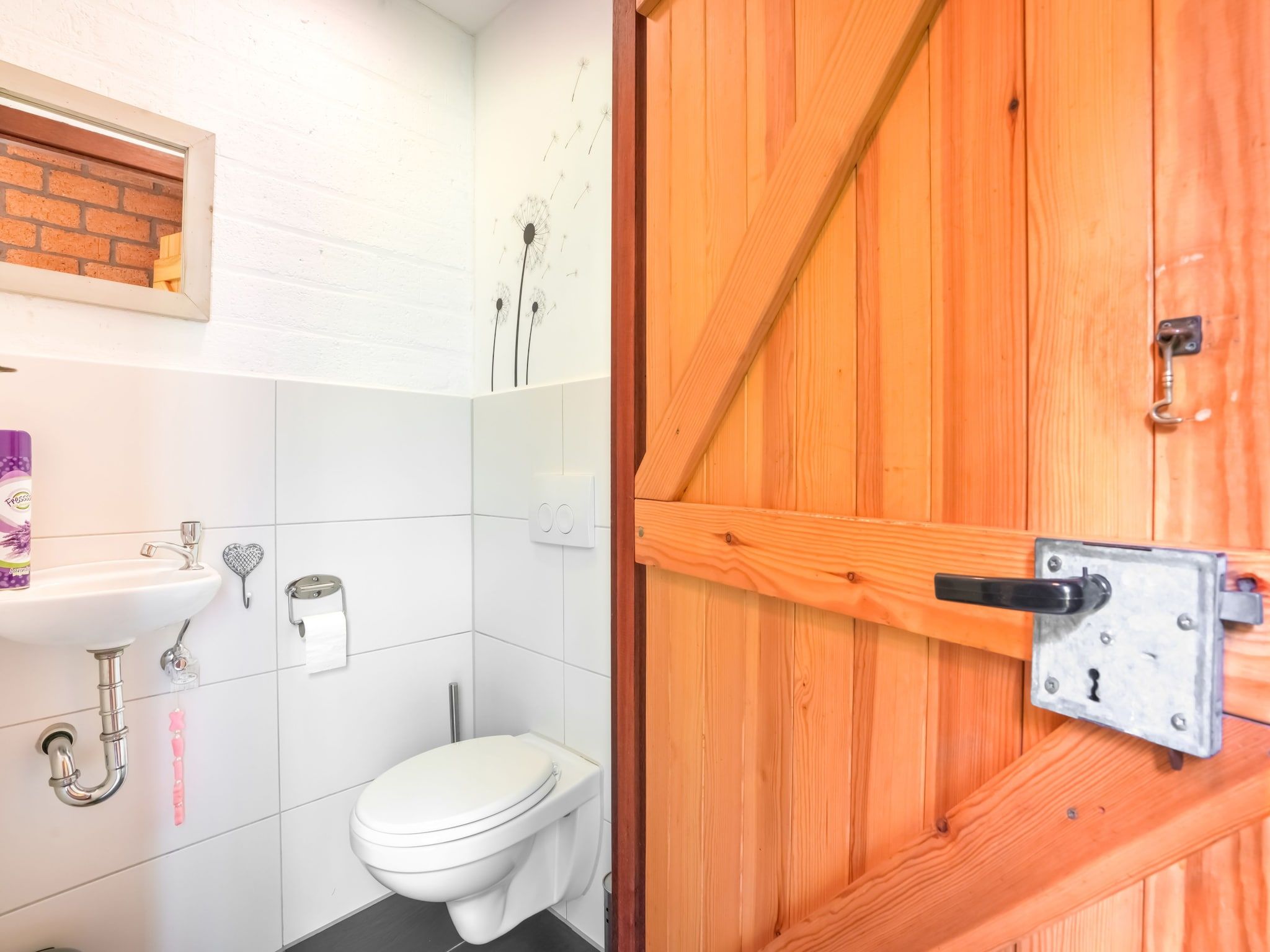 De badkamer van Waterval 8P in Ulestraten