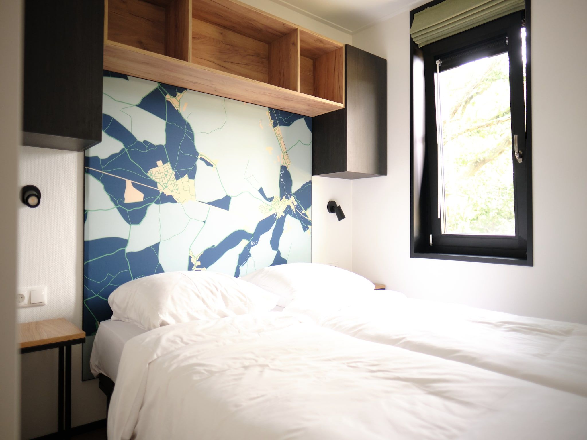 Een slaapkamer van Resort Gulpen 8 in Gulpen