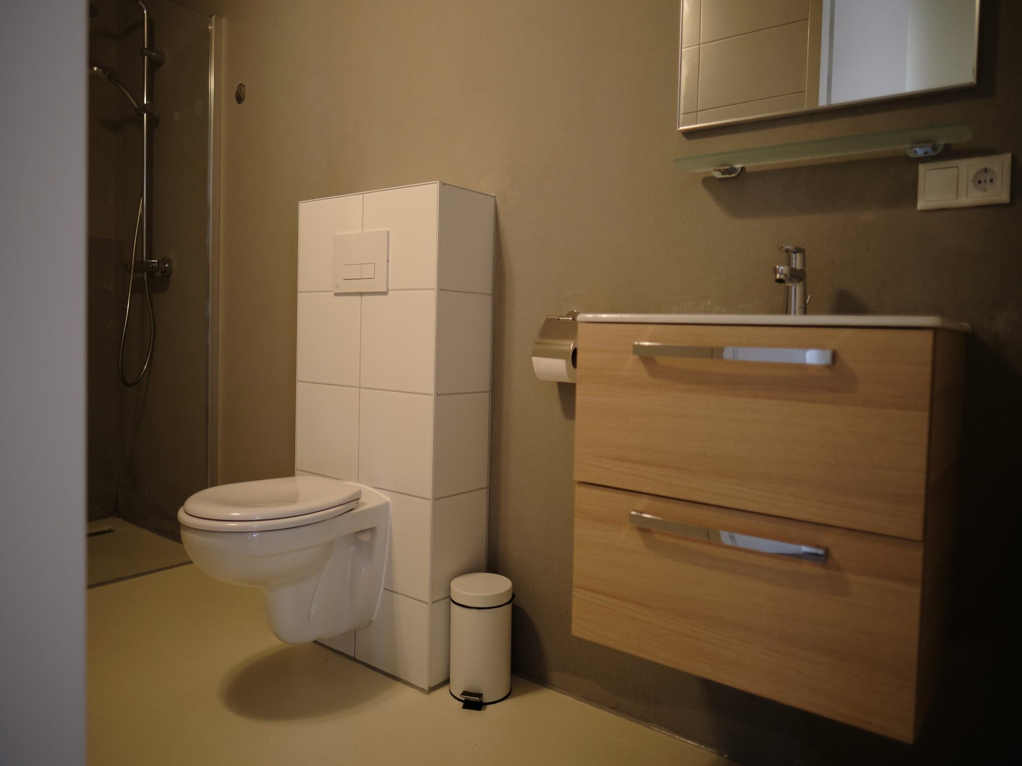 De badkamer van Resort Gulpen 9 in Gulpen