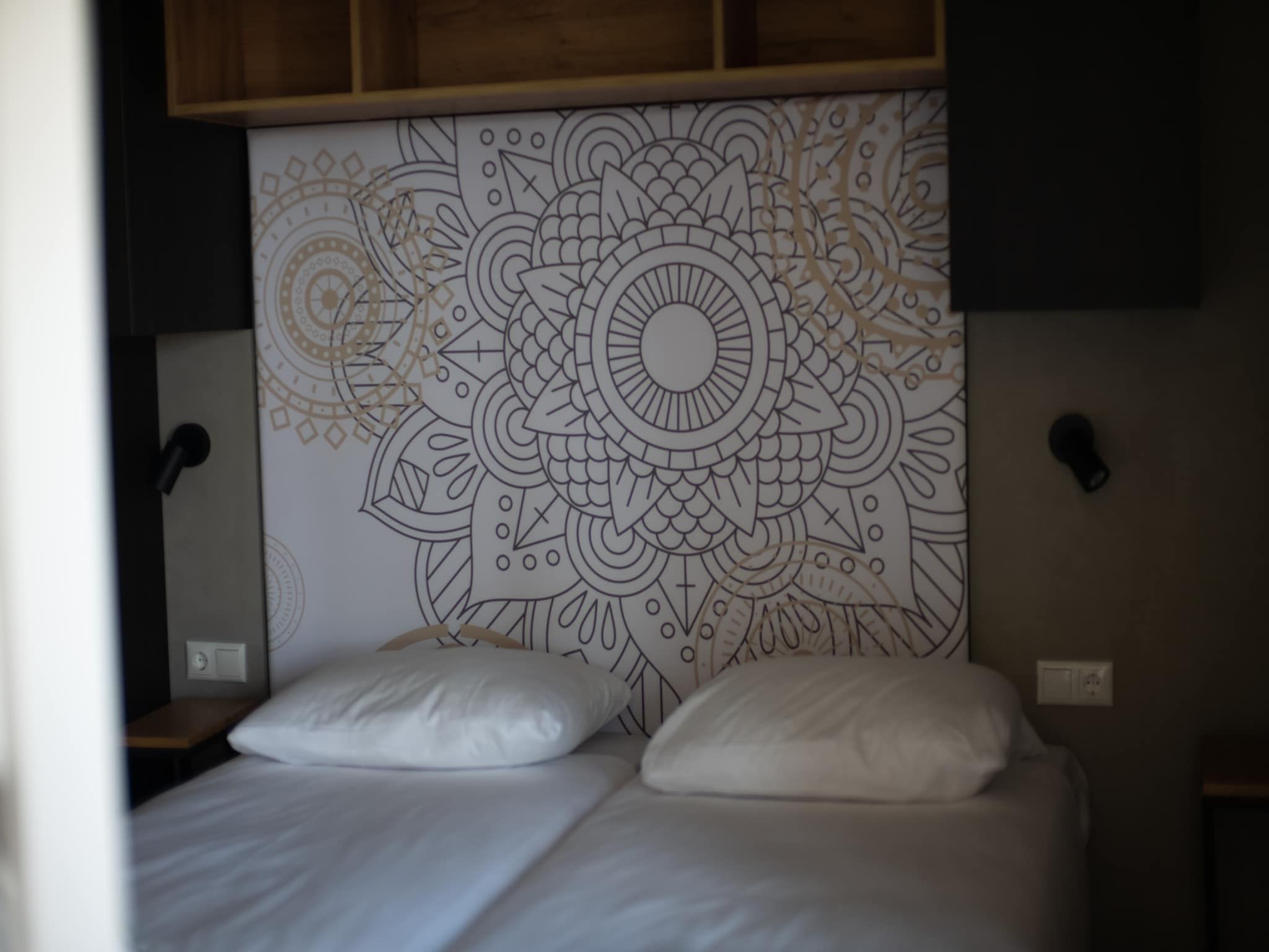 Een slaapkamer van Resort Gulpen 9 in Gulpen