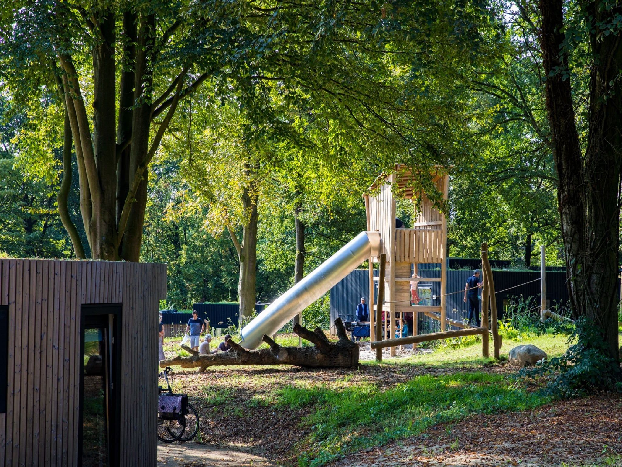 Parkfaciliteiten bij Resort Gulpen 10 in Gulpen