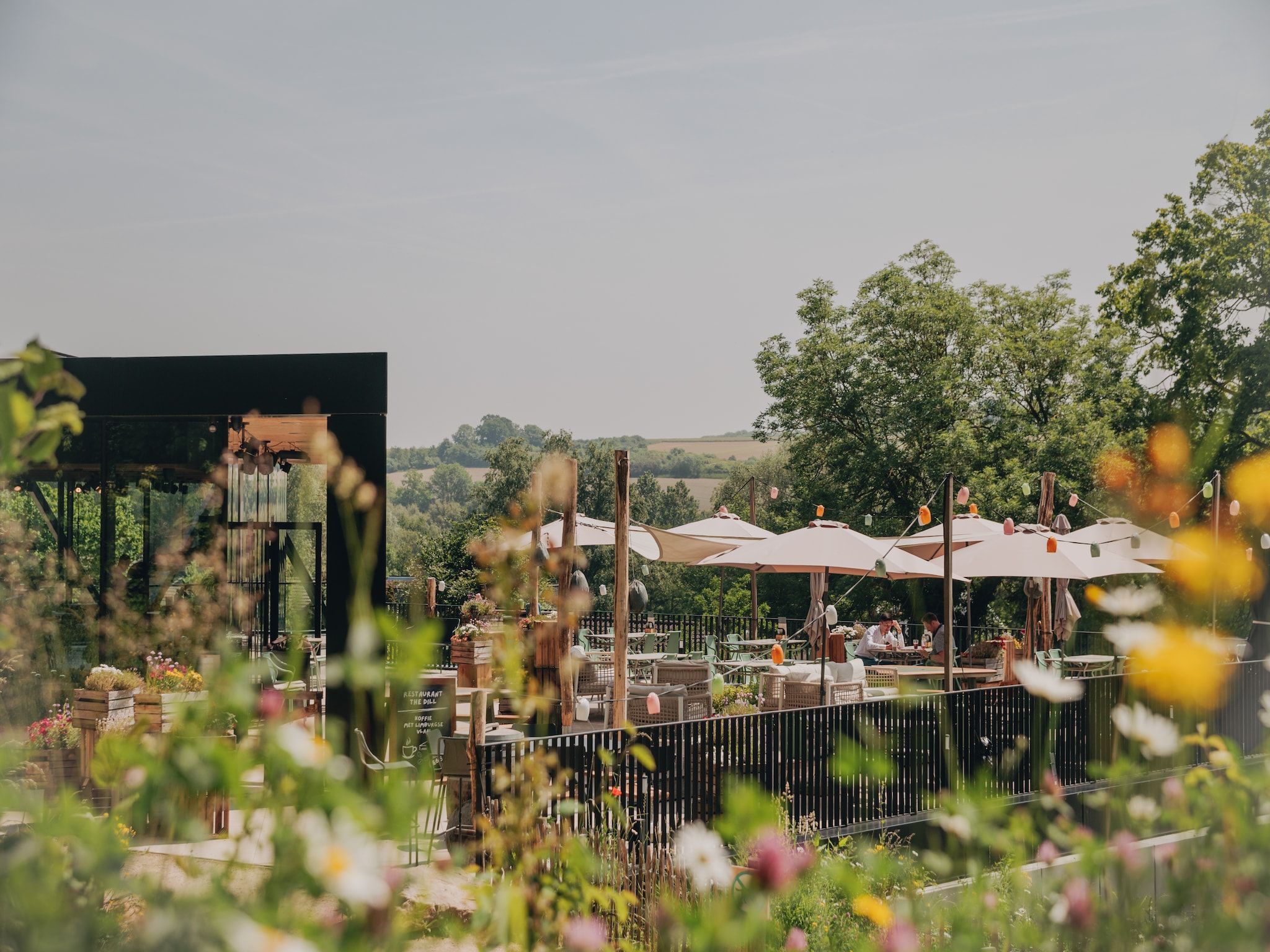 Parkfaciliteiten bij Resort Gulpen 10 in Gulpen