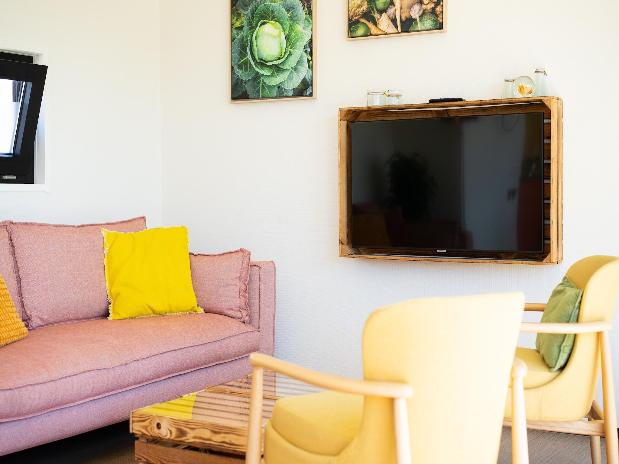 De woonkamer van Resort Callantsoog 5 in Callantsoog