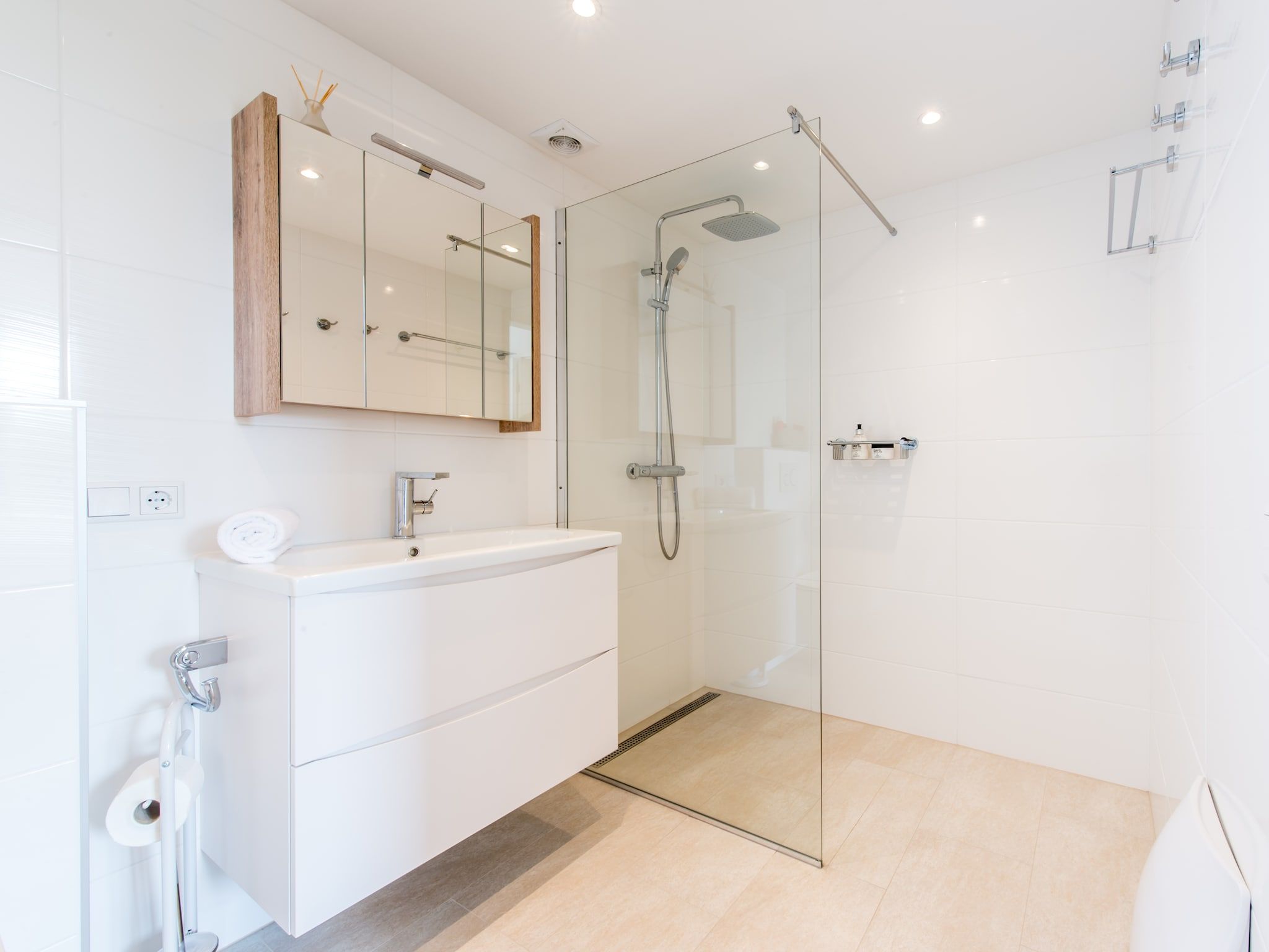 De badkamer van Ostrea 34 in Kamperland