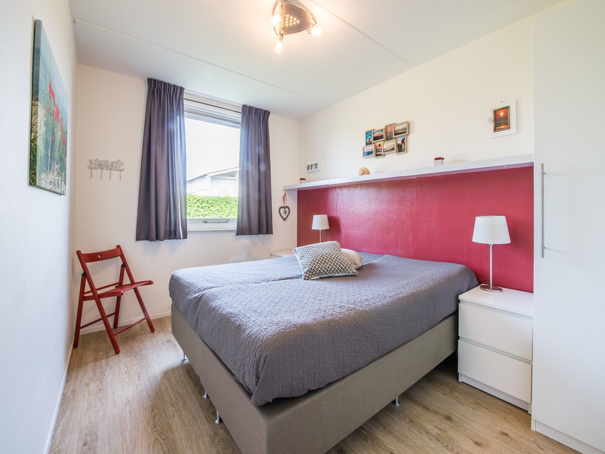 Een slaapkamer van Ostrea 34 in Kamperland