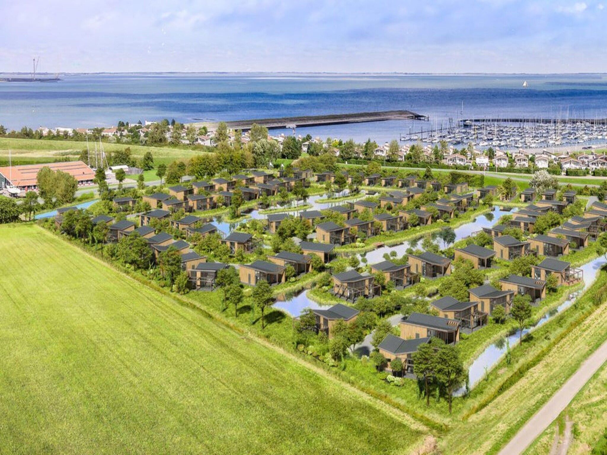 De omgeving van Ostrea 34 in Kamperland