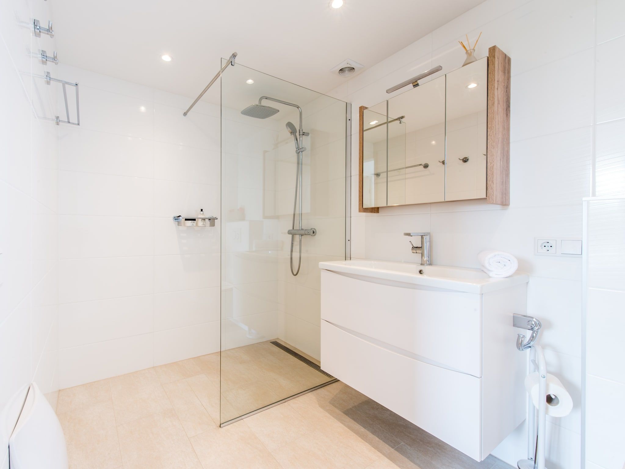 De badkamer van Ostrea 34 in Kamperland