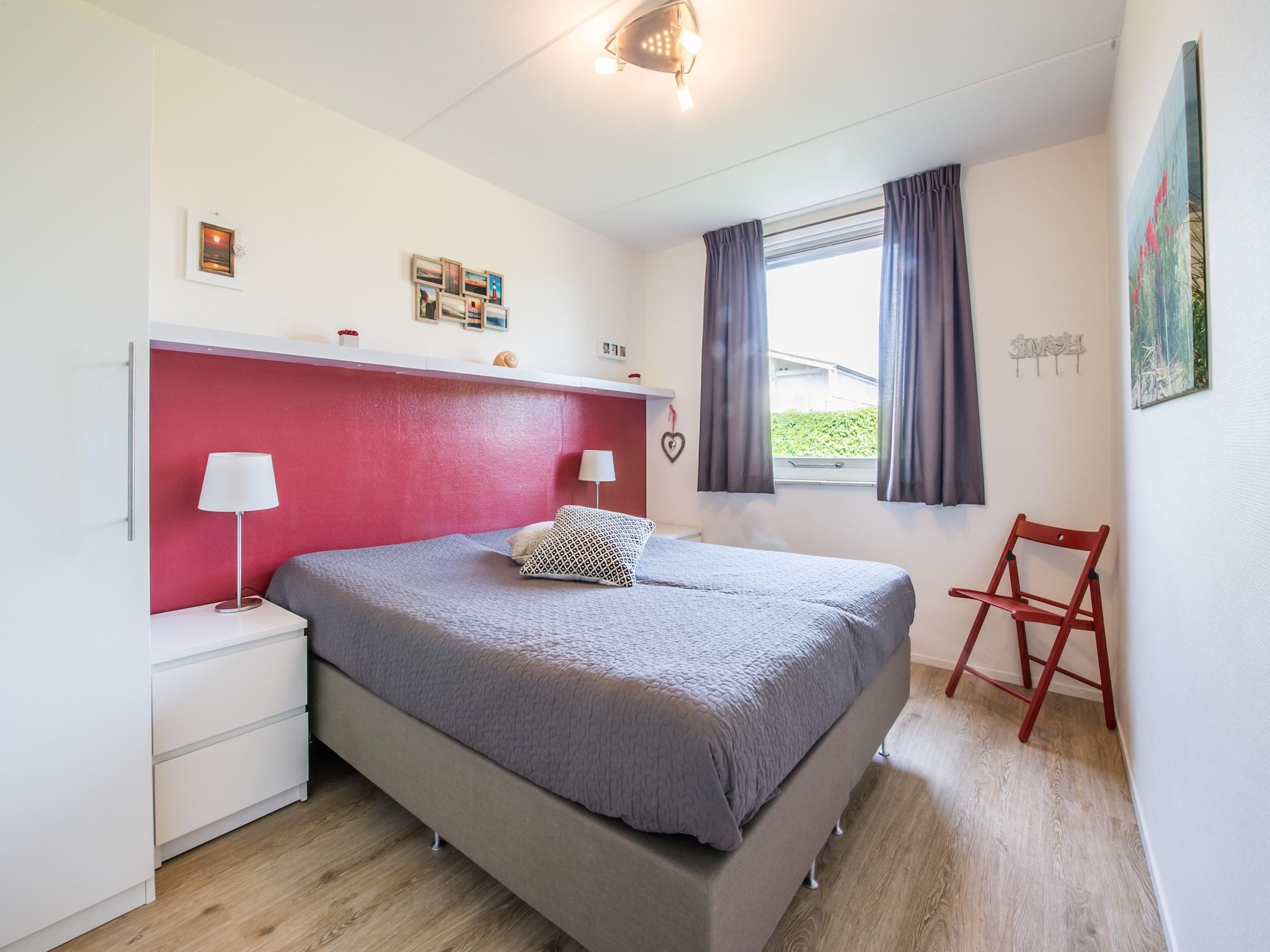 Een slaapkamer van Ostrea 34 in Kamperland