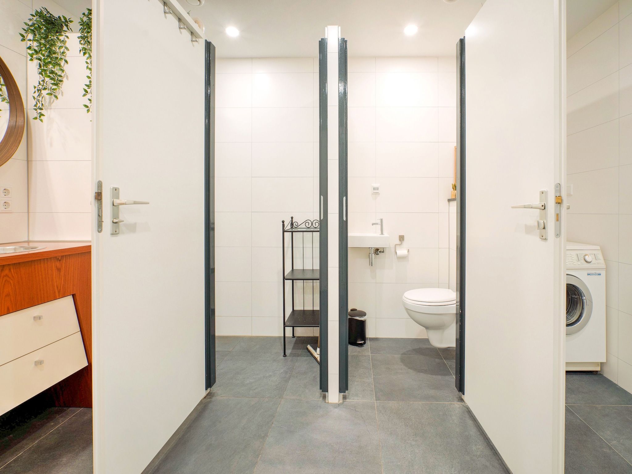 De badkamer van Vliek 14P in Ulestraten