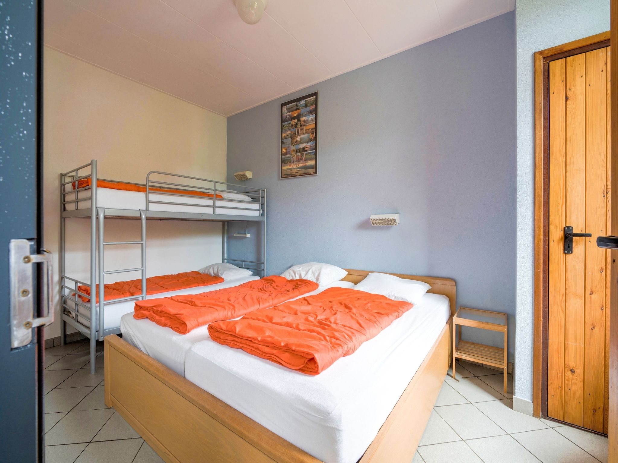 Een slaapkamer van Vliek 14P in Ulestraten