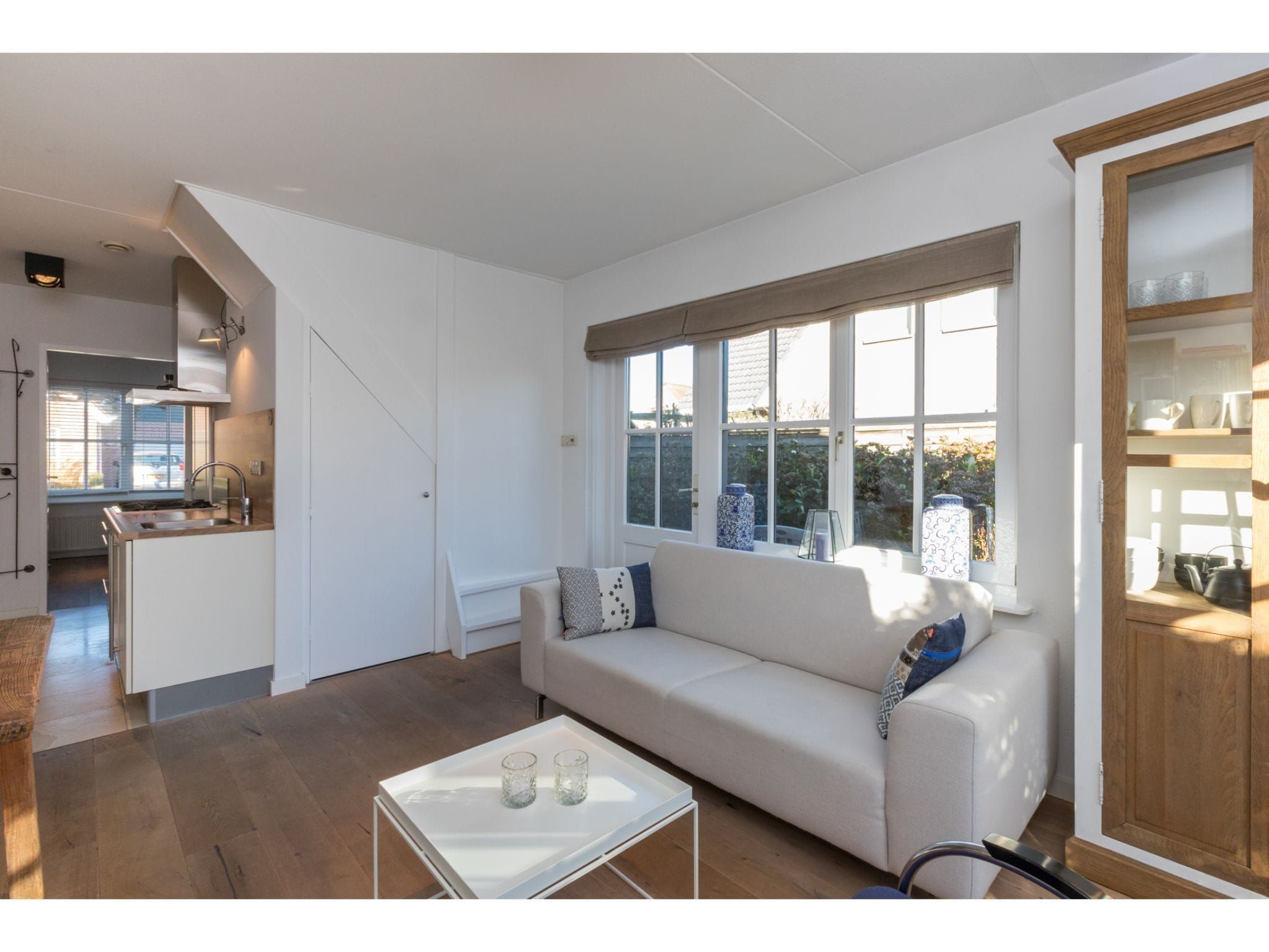 De woonkamer van Appartement - Borné  Zoutelande in Zoutelande