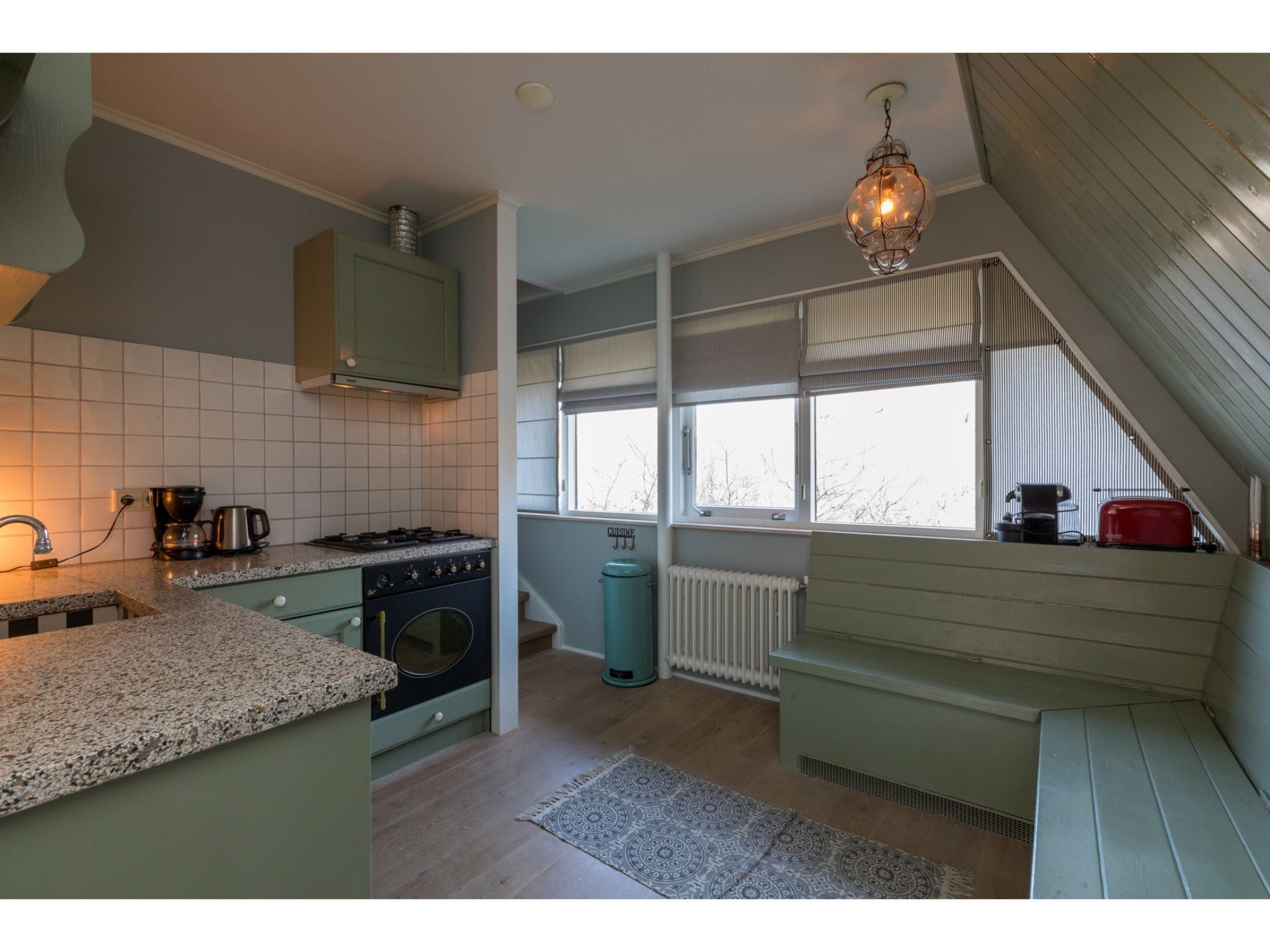 De keuken van Duinweg 117-4 Duinoord in Zoutelande