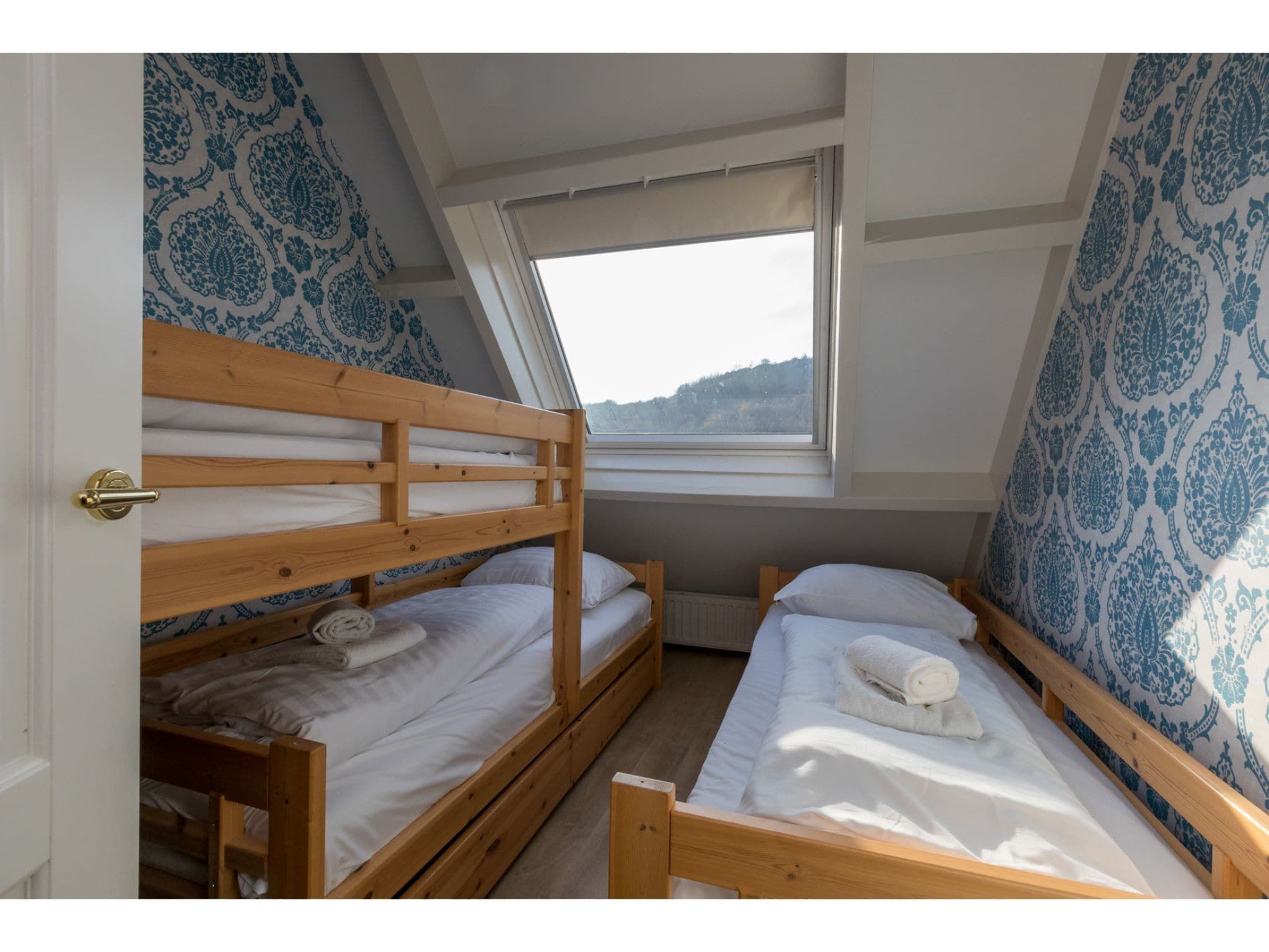 Een slaapkamer van Duinweg 117-4 Duinoord in Zoutelande