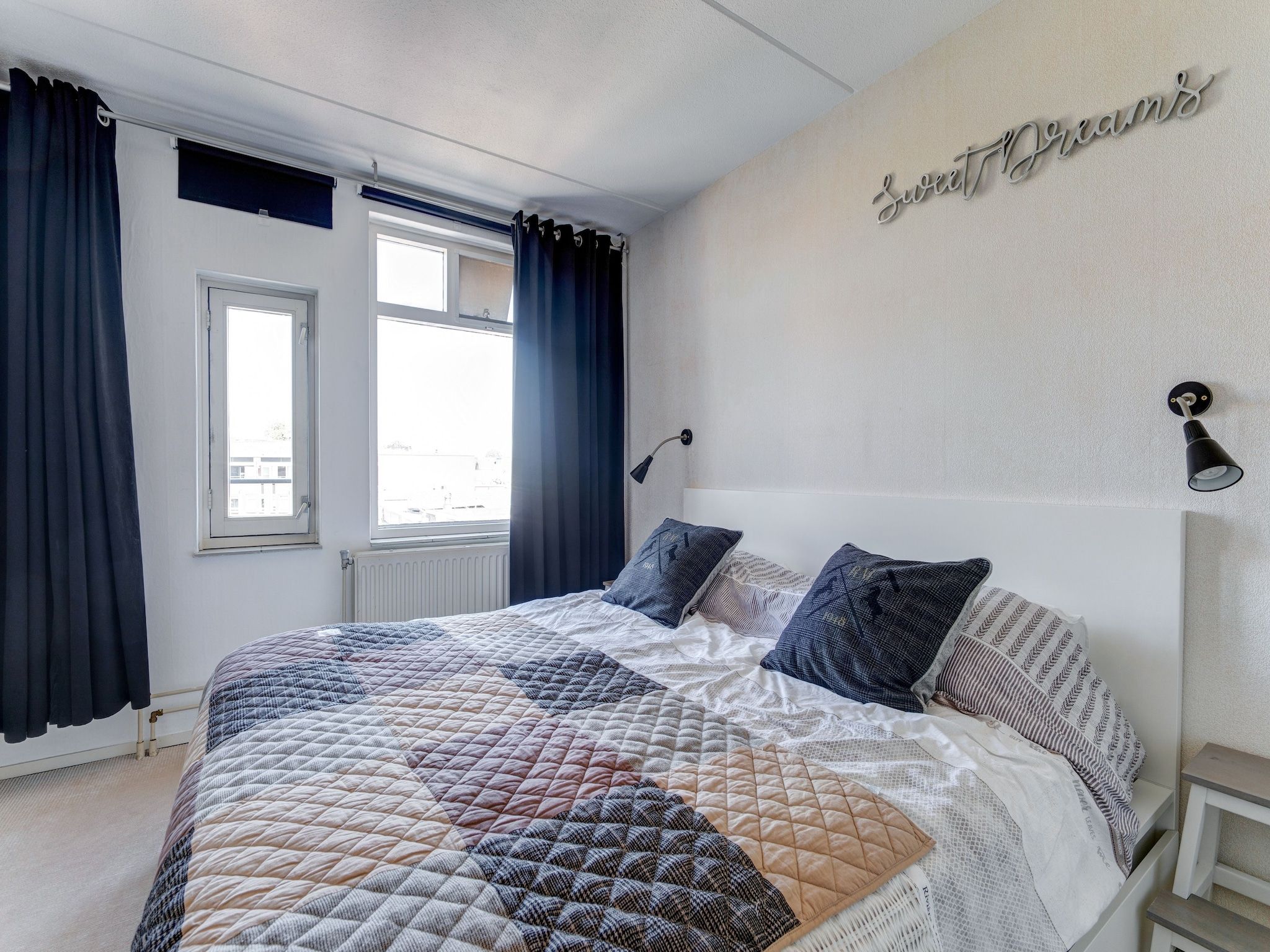 Een slaapkamer van Cozy Hideaway in Leeuwarden in Leeuwarden