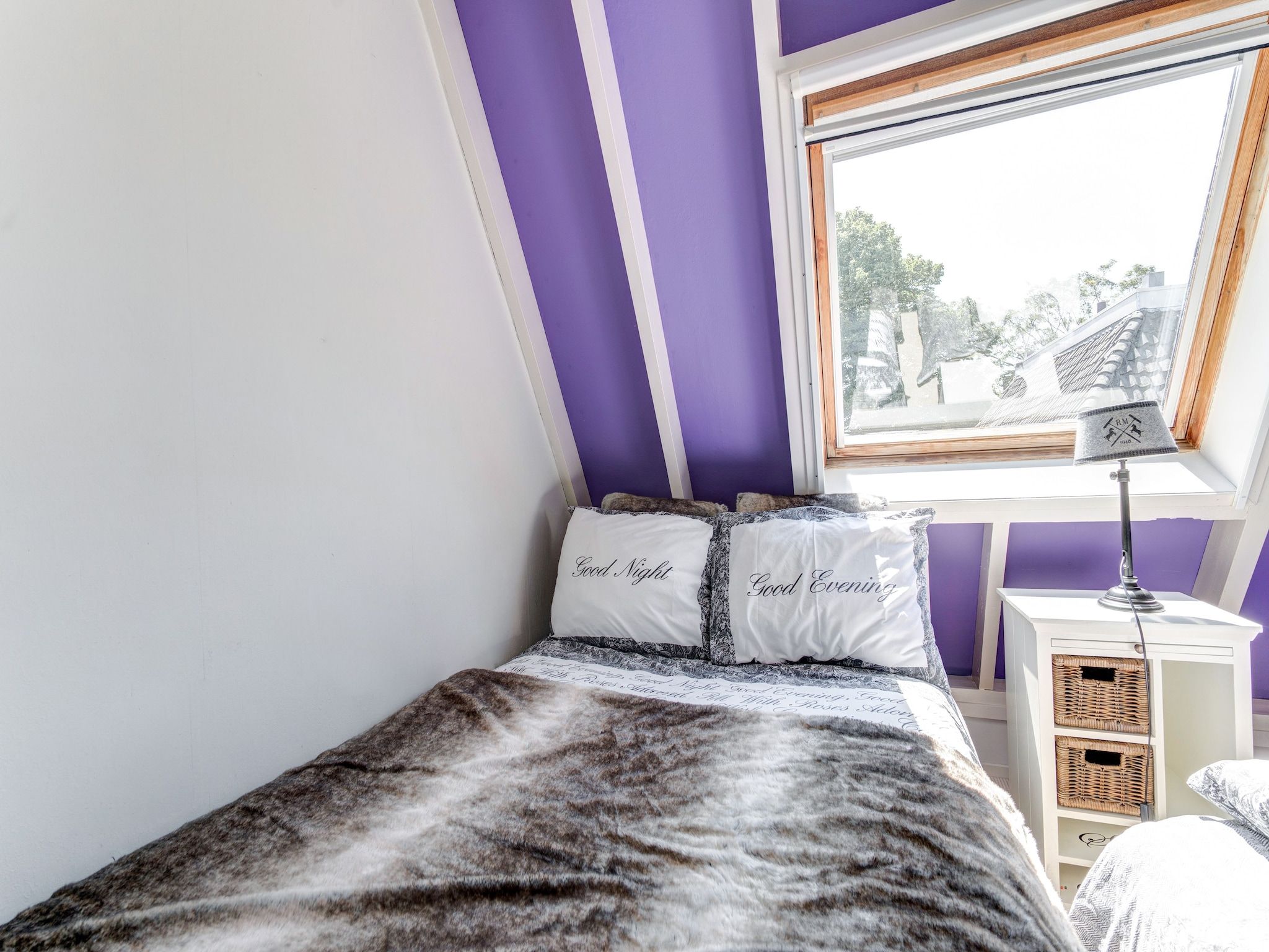Een slaapkamer van Cozy Hideaway in Leeuwarden in Leeuwarden