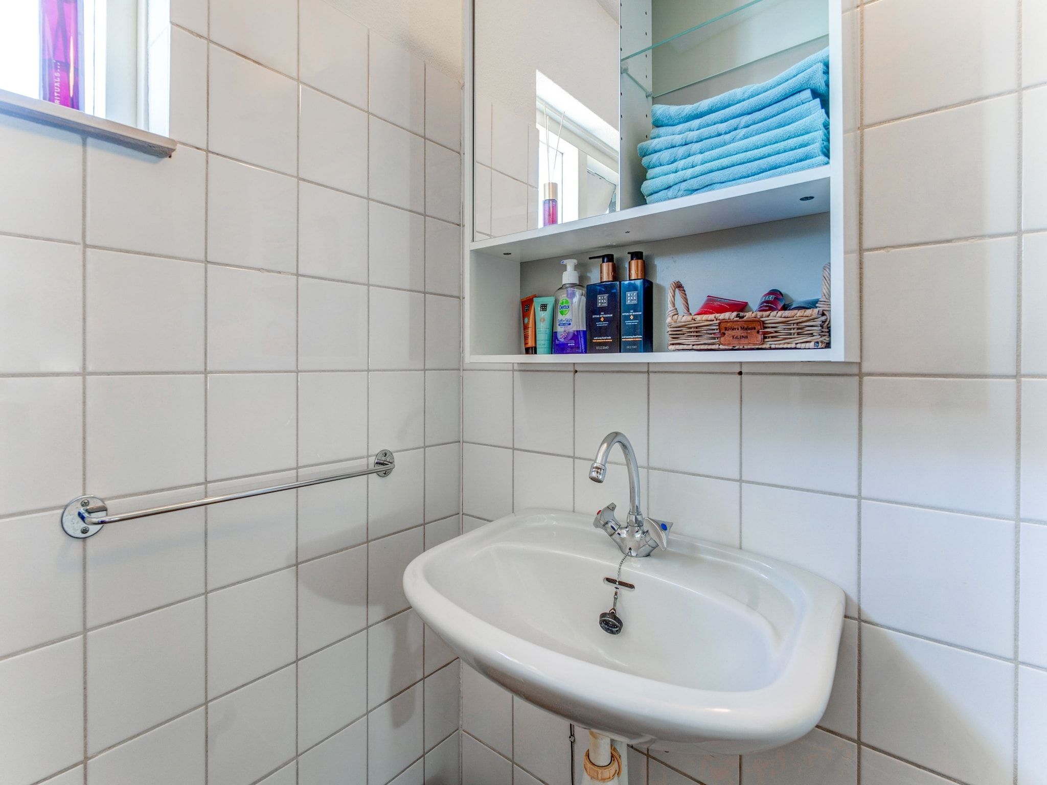 De badkamer van Ruim appartement in centrum Leeuwarden in Leeuwarden