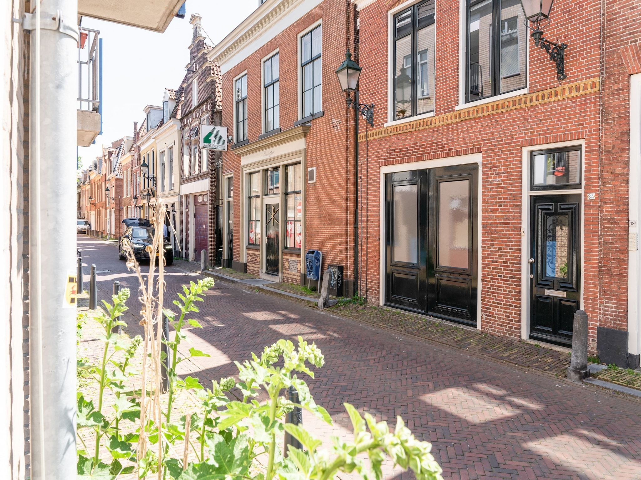 De buitenkant van Cozy Hideaway in Leeuwarden in Leeuwarden