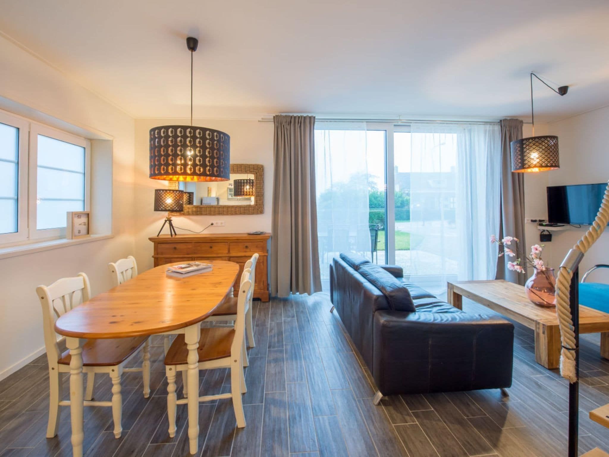 De eetkamer van Zoutelandseweg 2 Biggekerke in Biggekerke