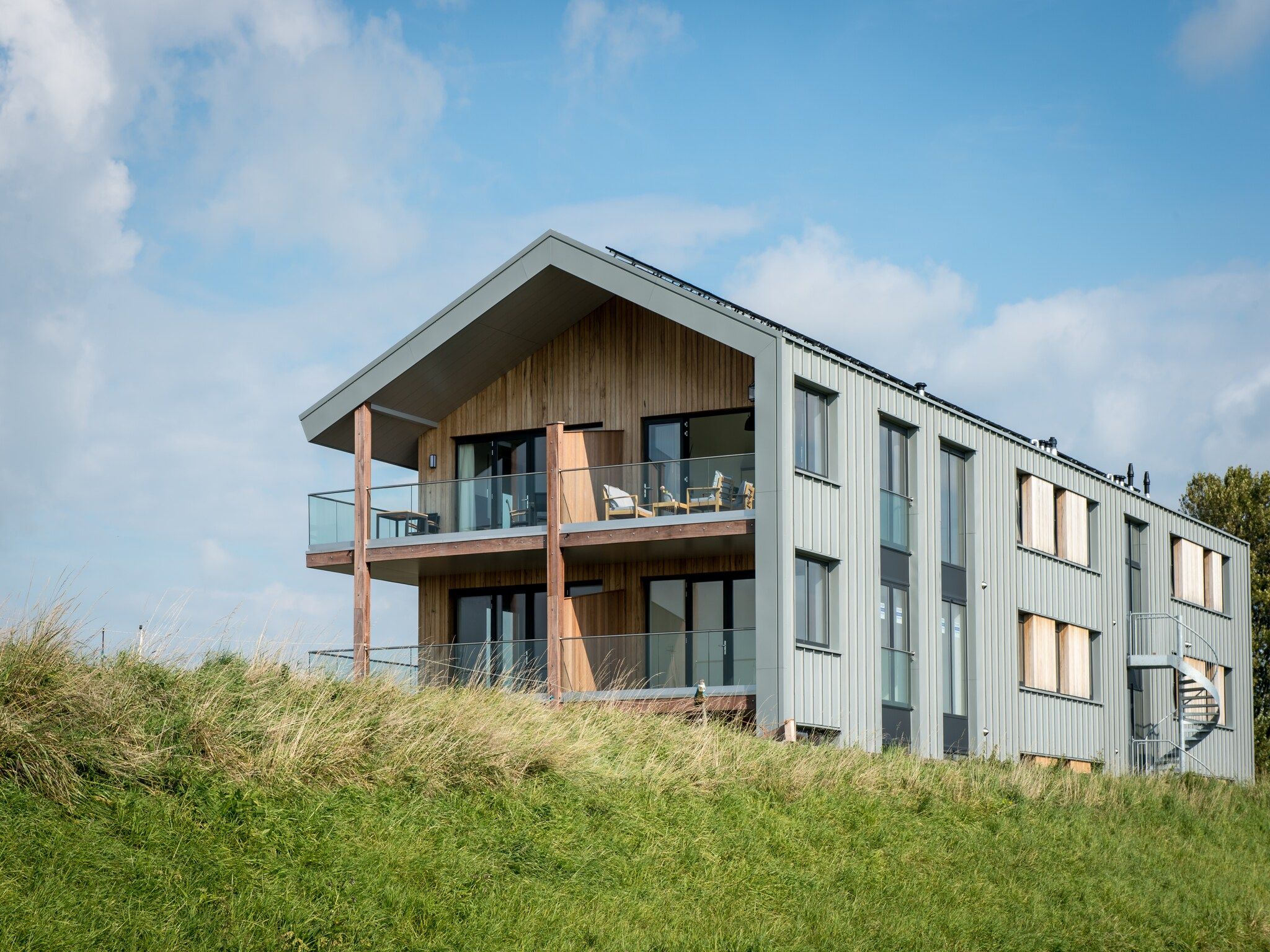 De buitenkant van Uithaven 10 in Kamperland