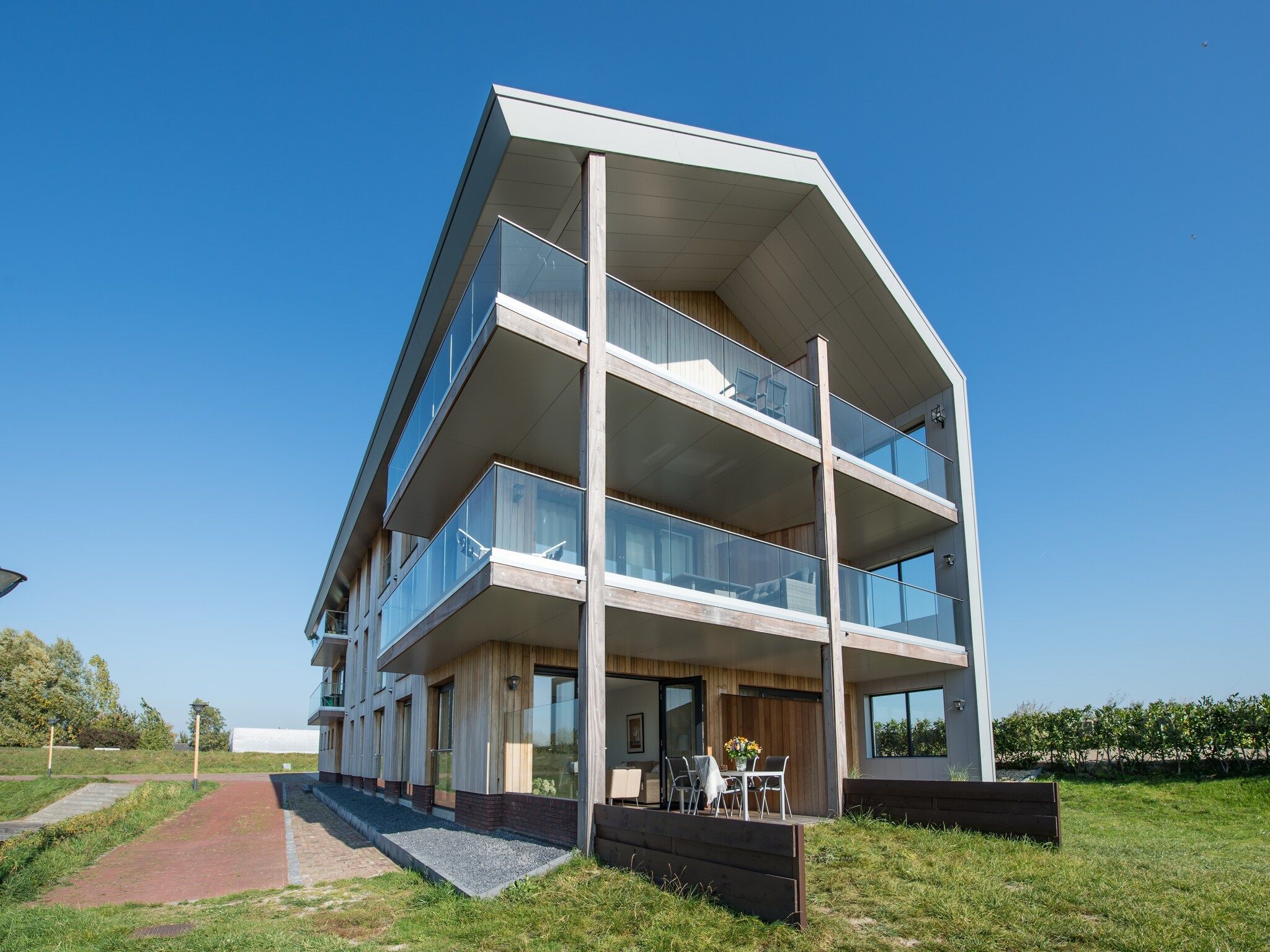 De buitenkant van Uithaven 10 in Kamperland