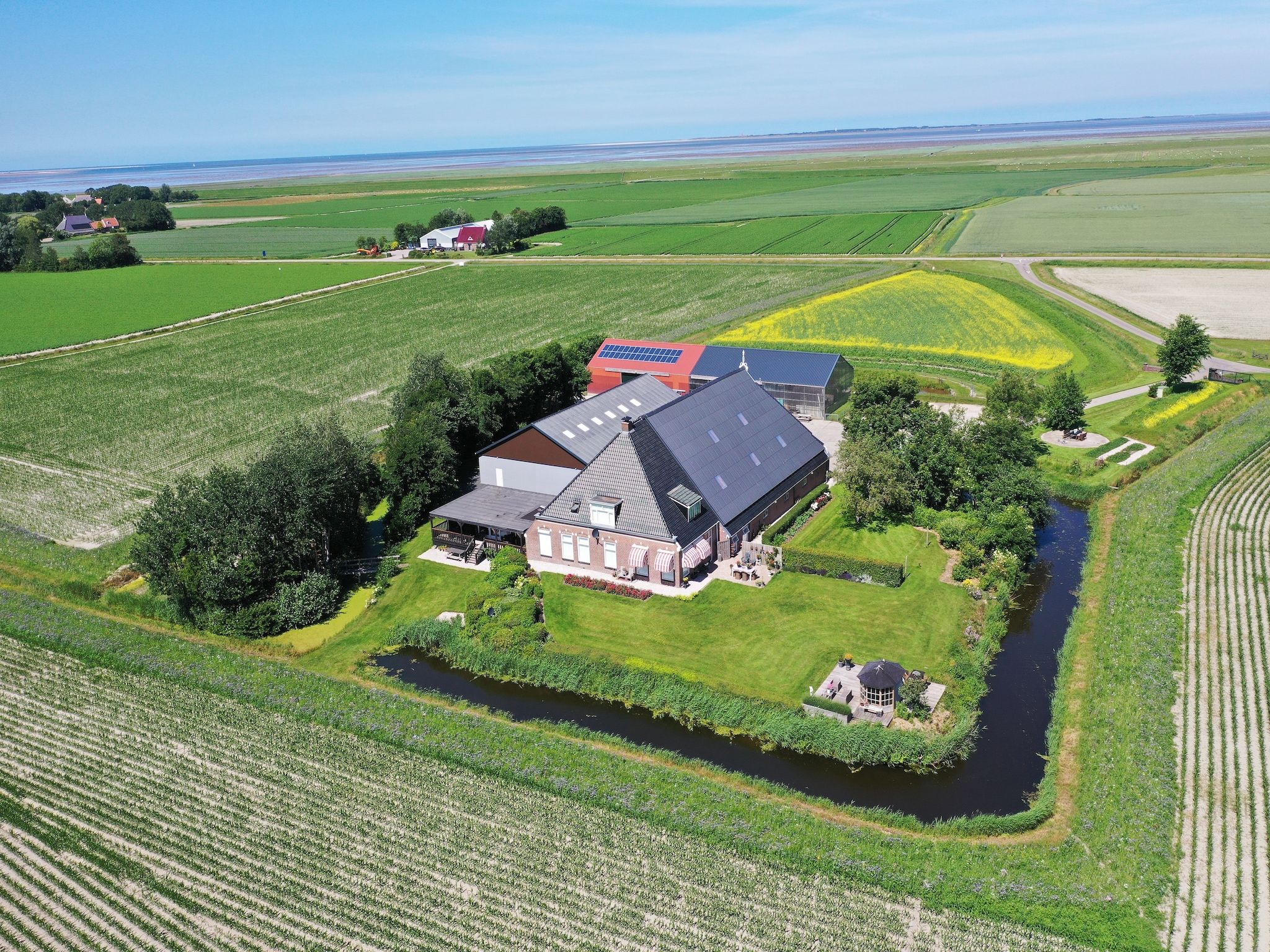 De omgeving van Wol Thus in Paesens