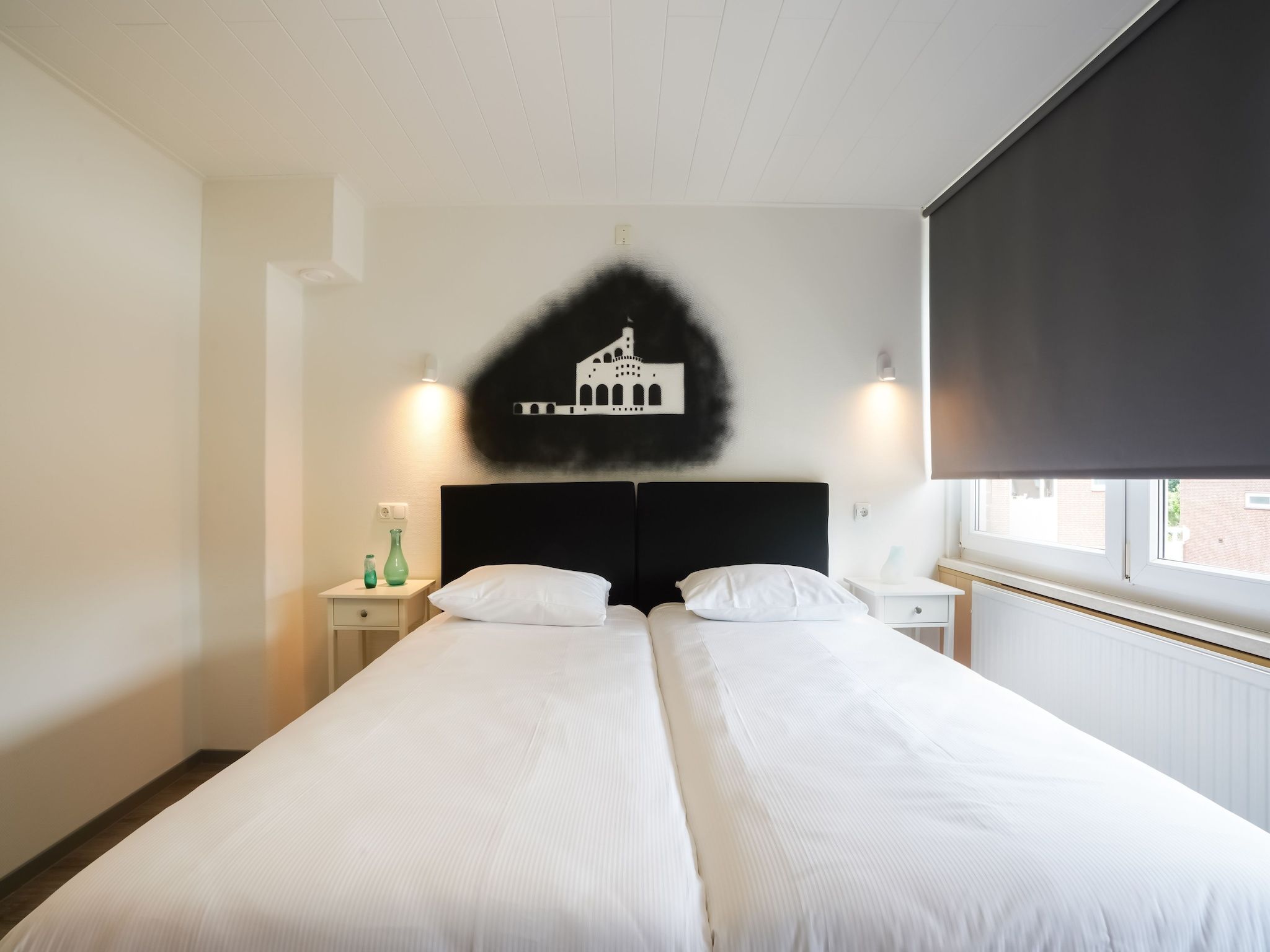 Een slaapkamer van Vakantiewoning De Linge in Kerkrade