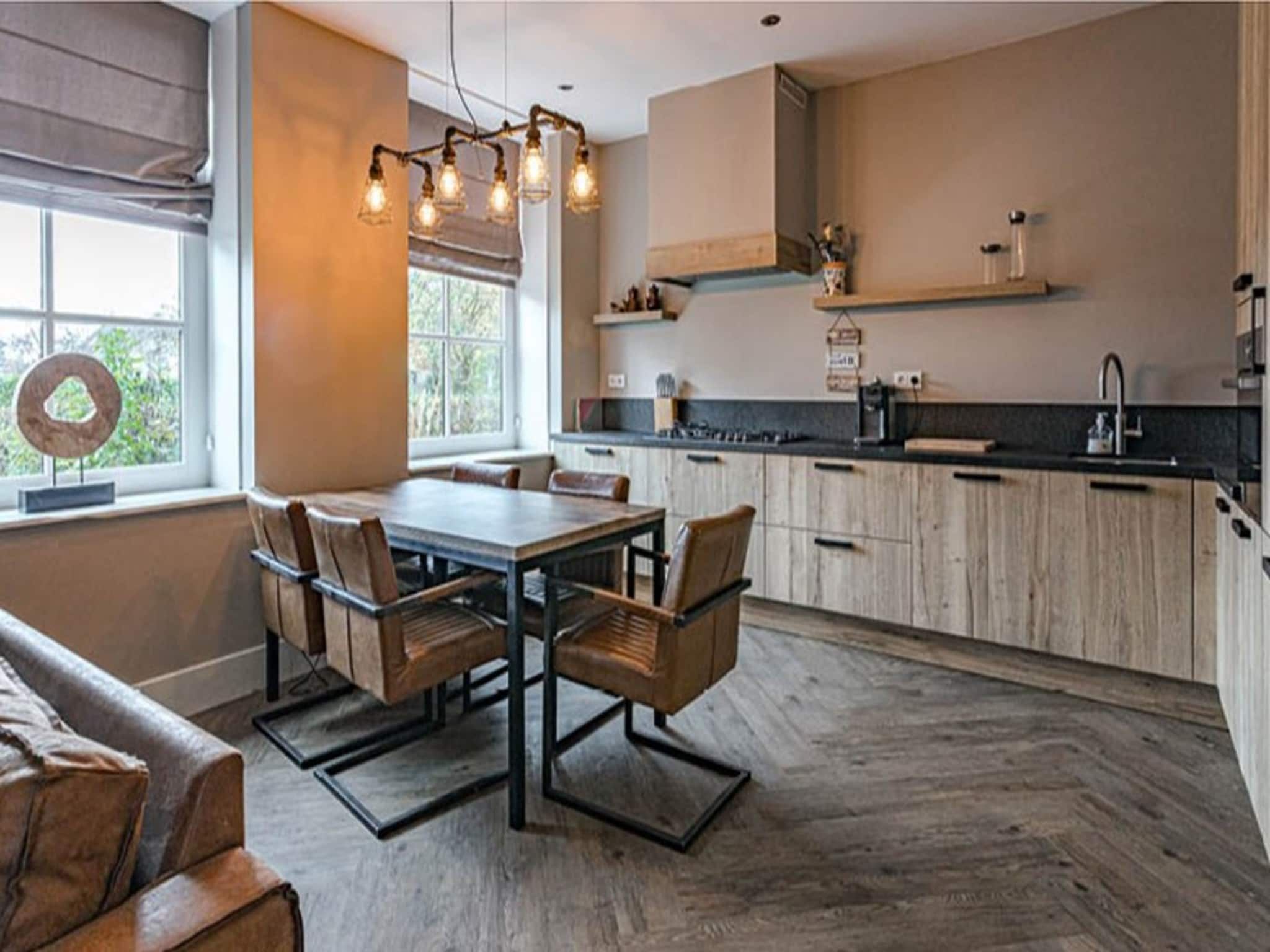 De eetkamer van Erve Olde Sasbrink in Nijverdal