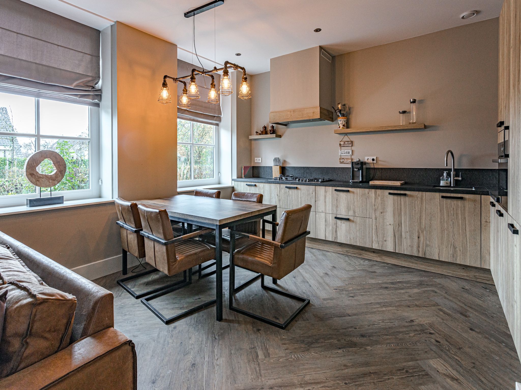 De keuken van Erve Olde Sasbrink in Nijverdal