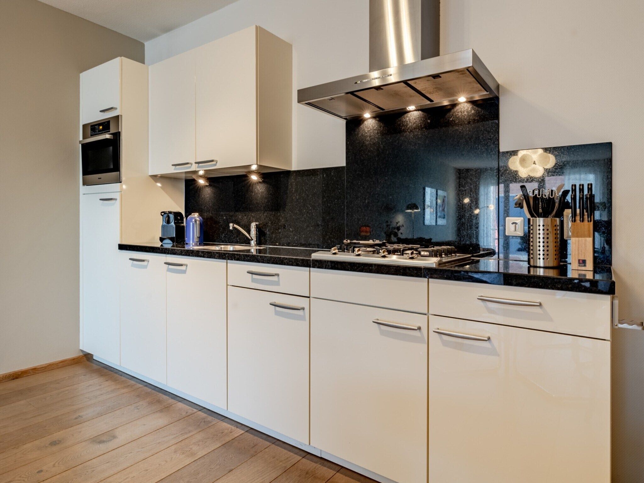 De keuken van Scheveningen Harbour 10B in Den Haag