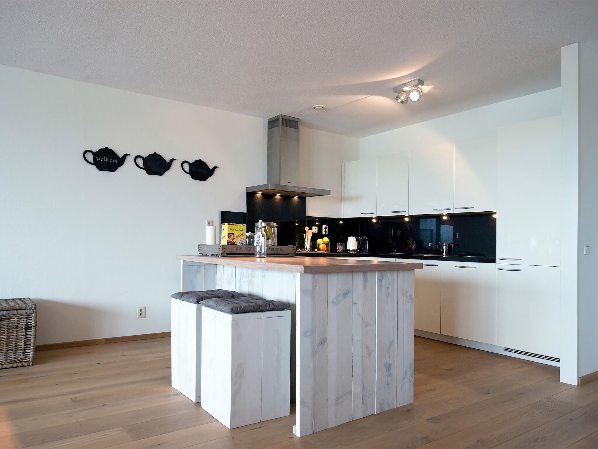De keuken van Scheveningen Harbour 22B in Den Haag