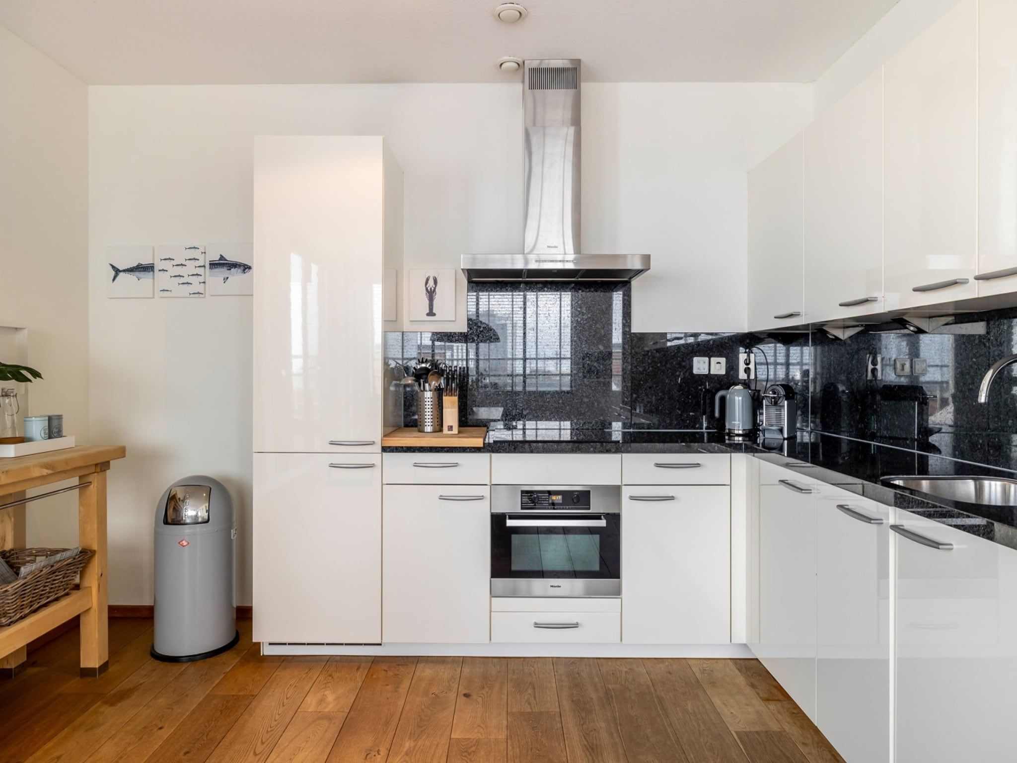 De keuken van Scheveningen Harbour 32 in Den Haag