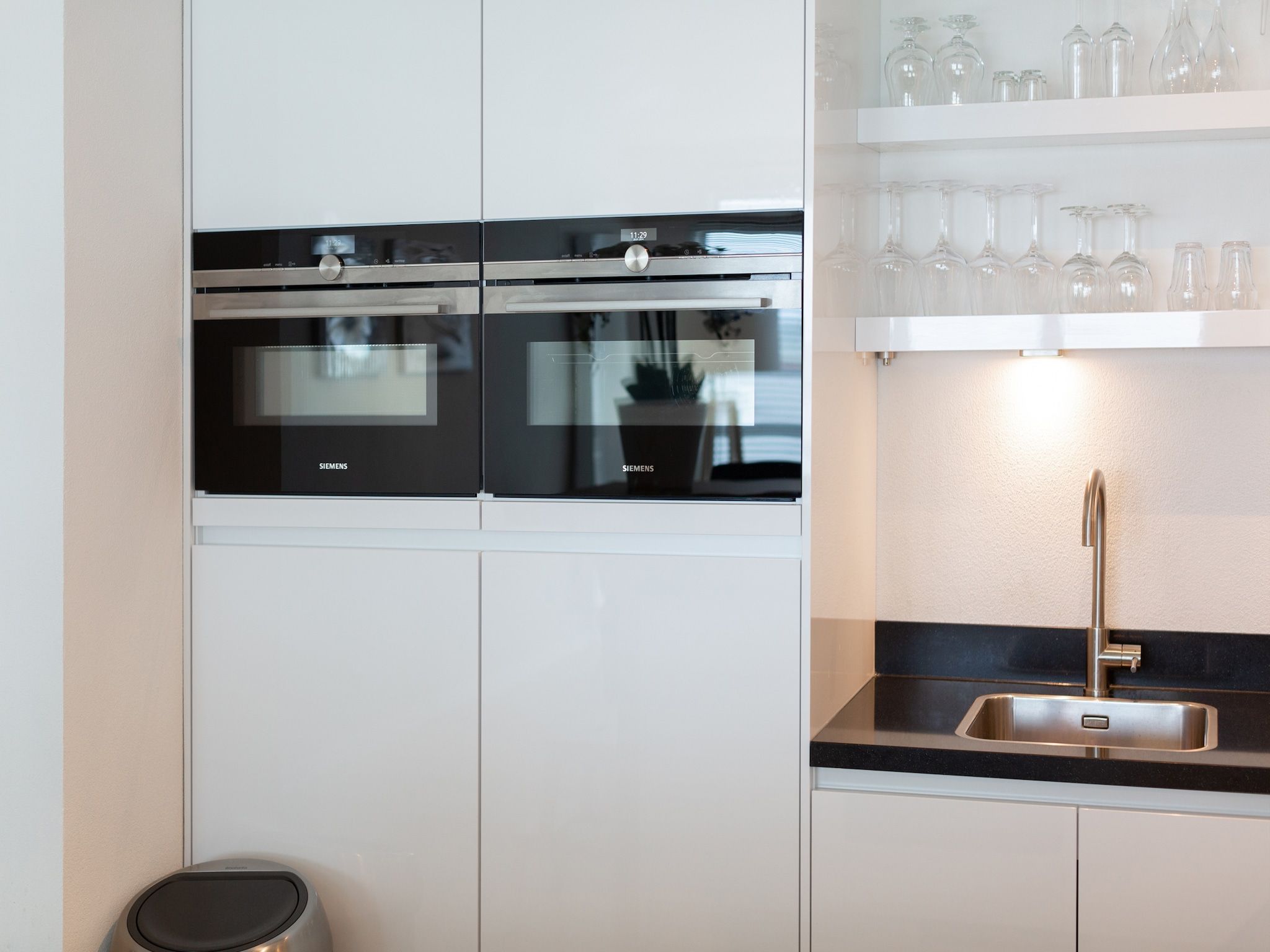 De keuken van Scheveningen Harbour 72A in Den Haag