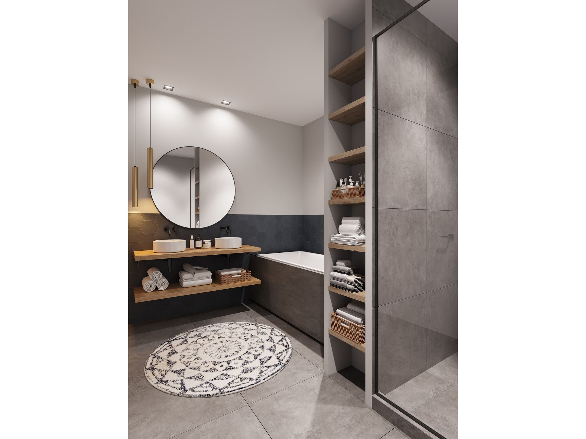 De badkamer van O-Princenhof A 8 persoons in De Cocksdorp