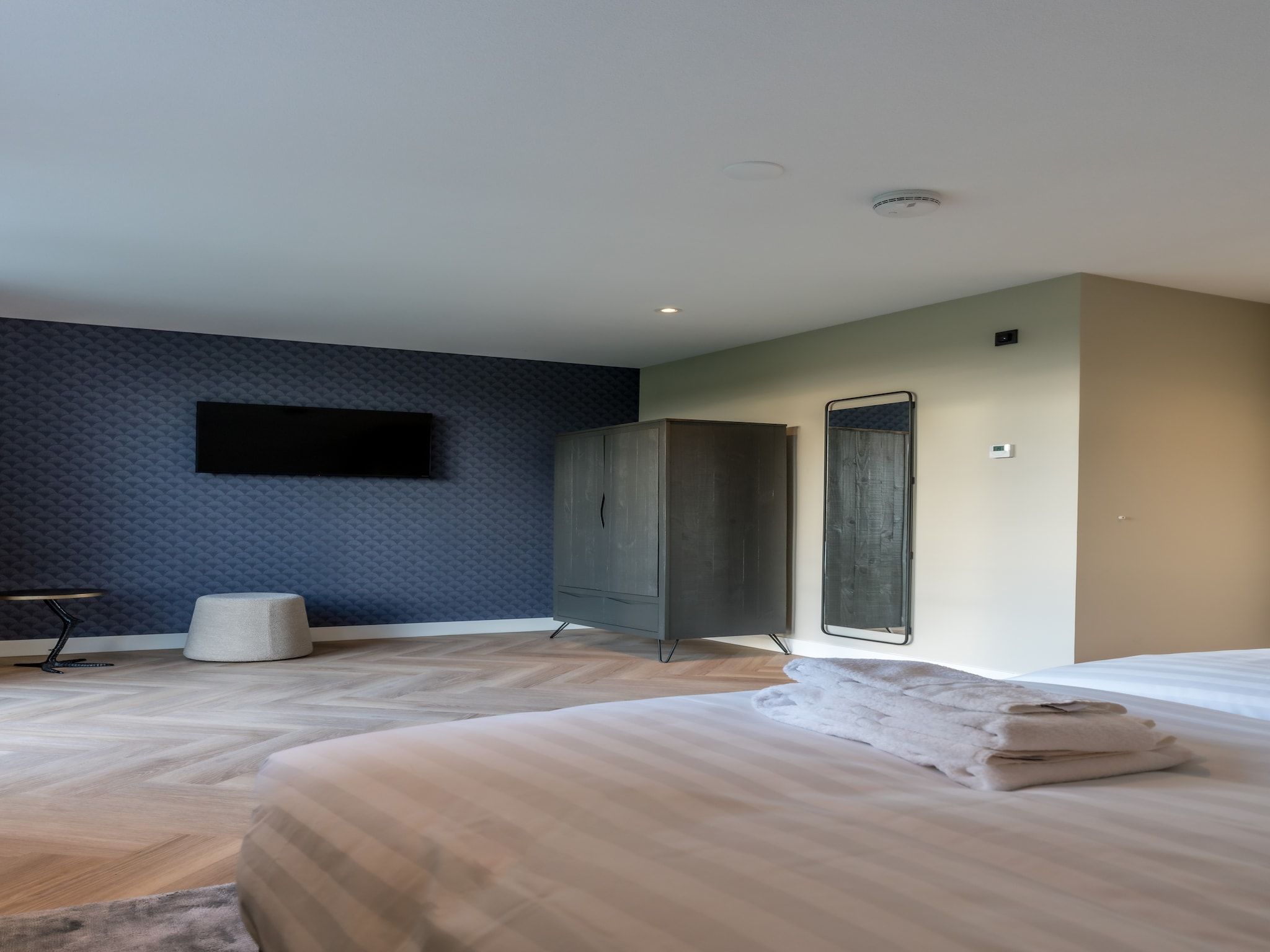 Een slaapkamer van O-Princenhof A 8 persoons in De Cocksdorp