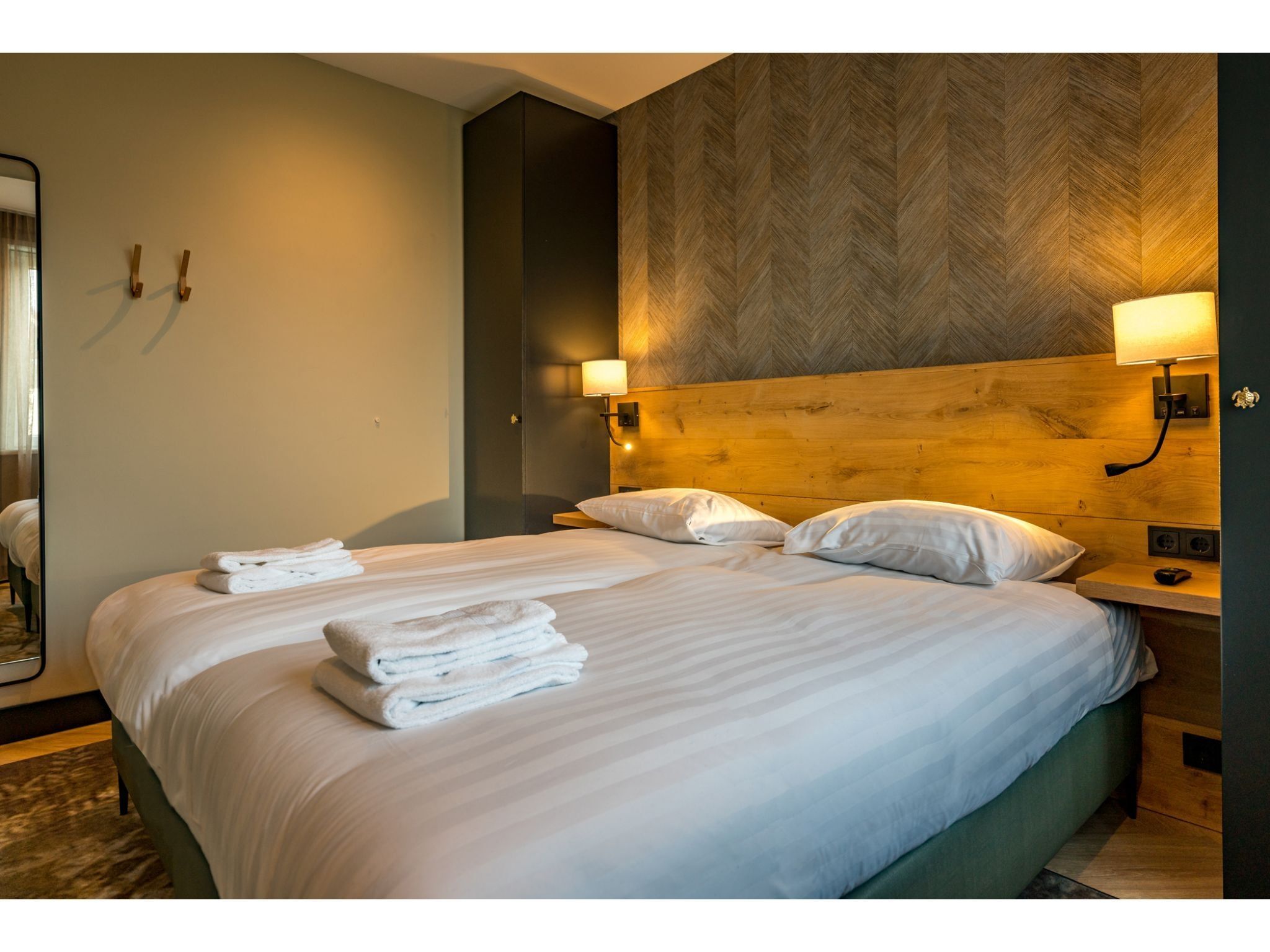 Een slaapkamer van P-Princenhof C in De Cocksdorp