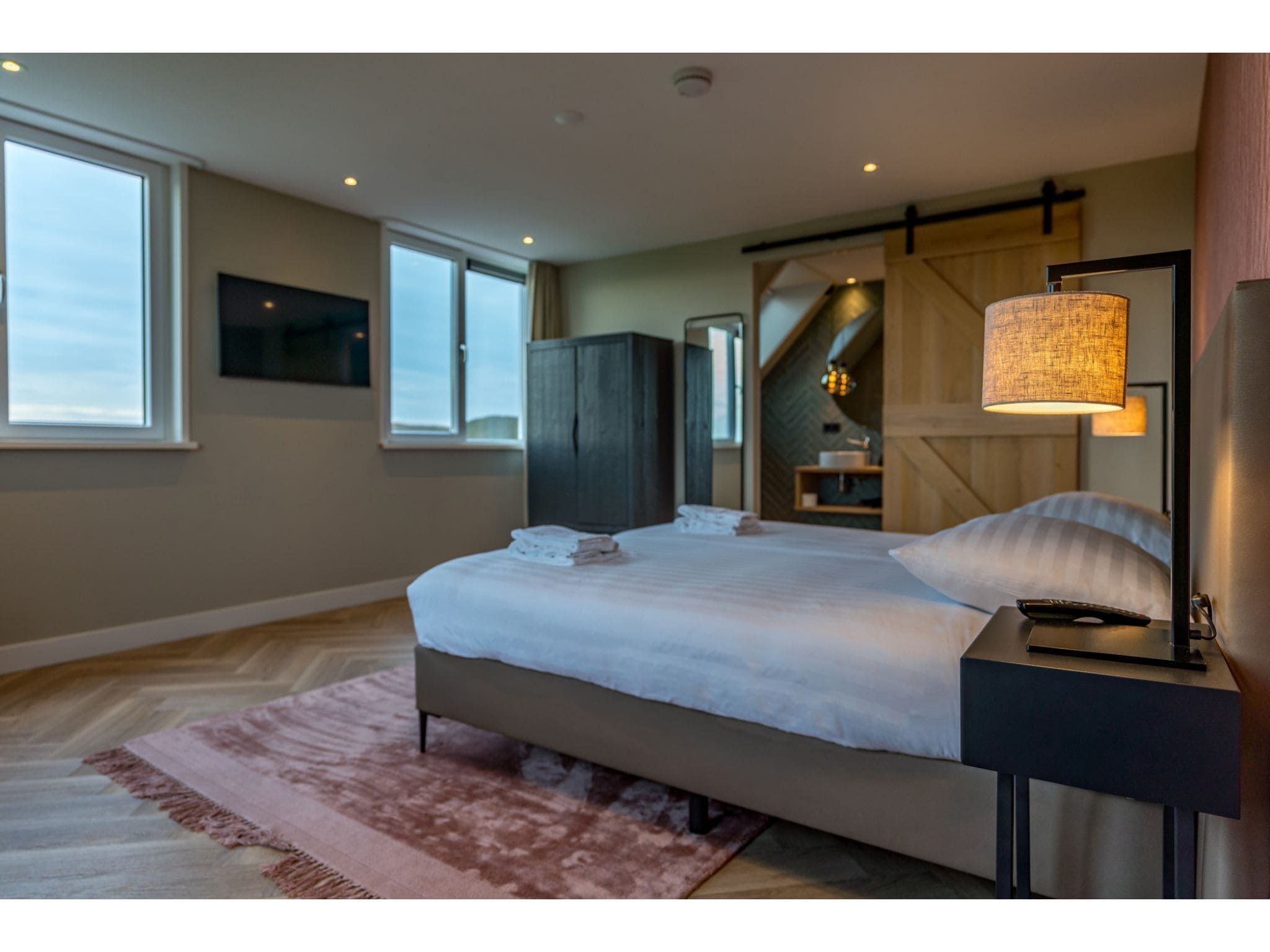 Een slaapkamer van P-Princenhof C in De Cocksdorp