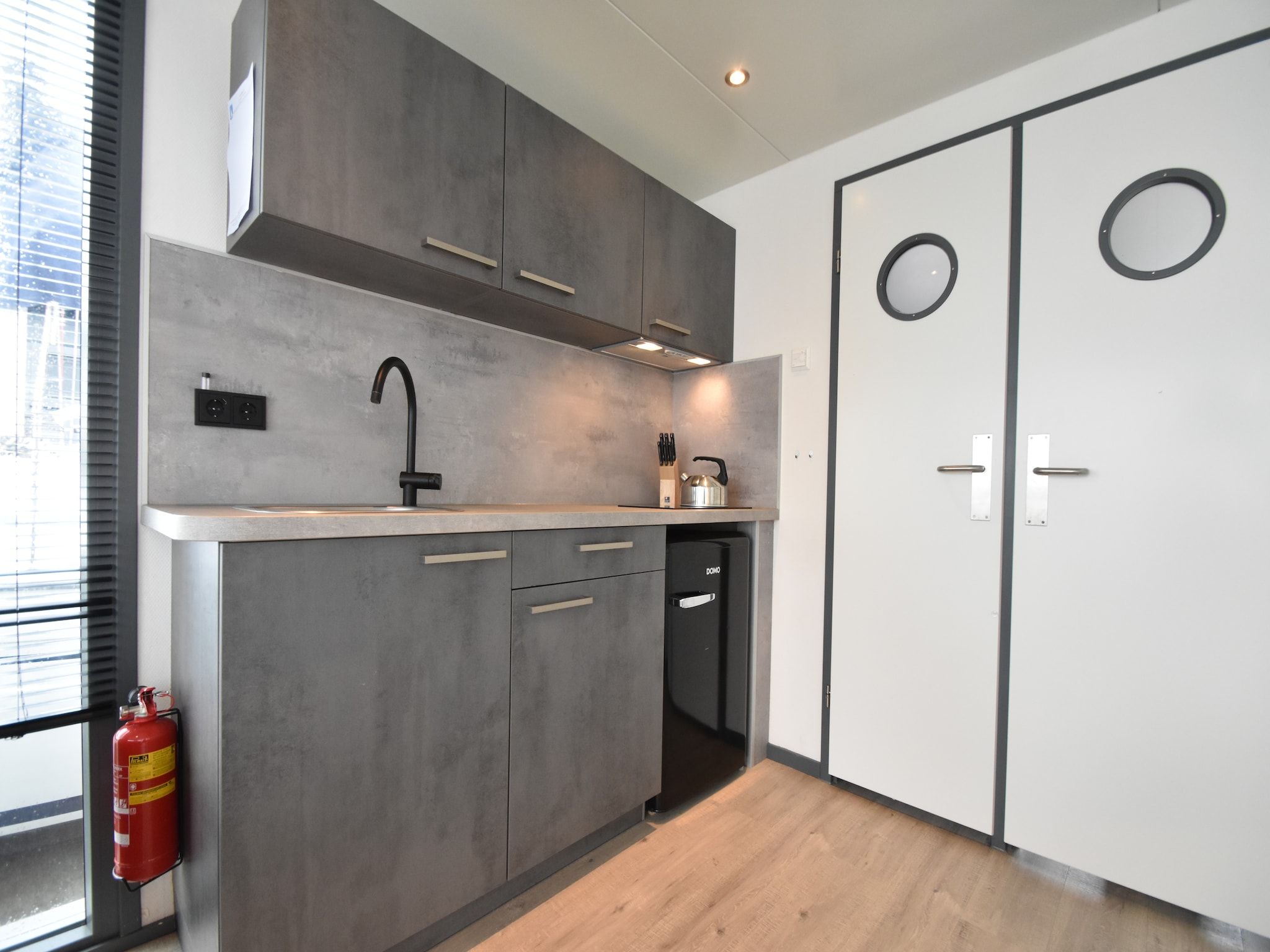 De keuken van Boot Zonder Naam in Volendam