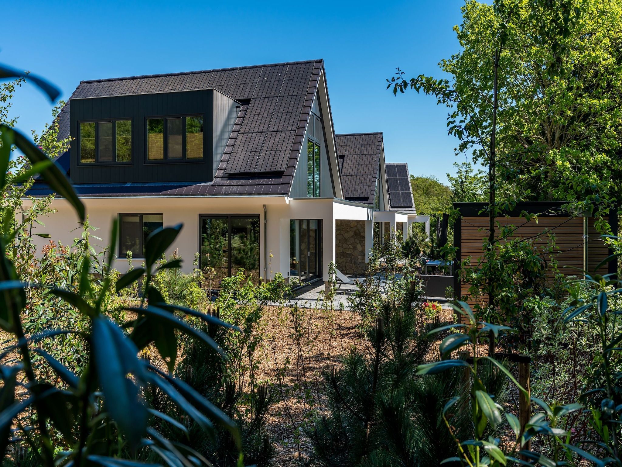 De buitenkant van De Grauwe Kiekendief Wellness in Den Burg