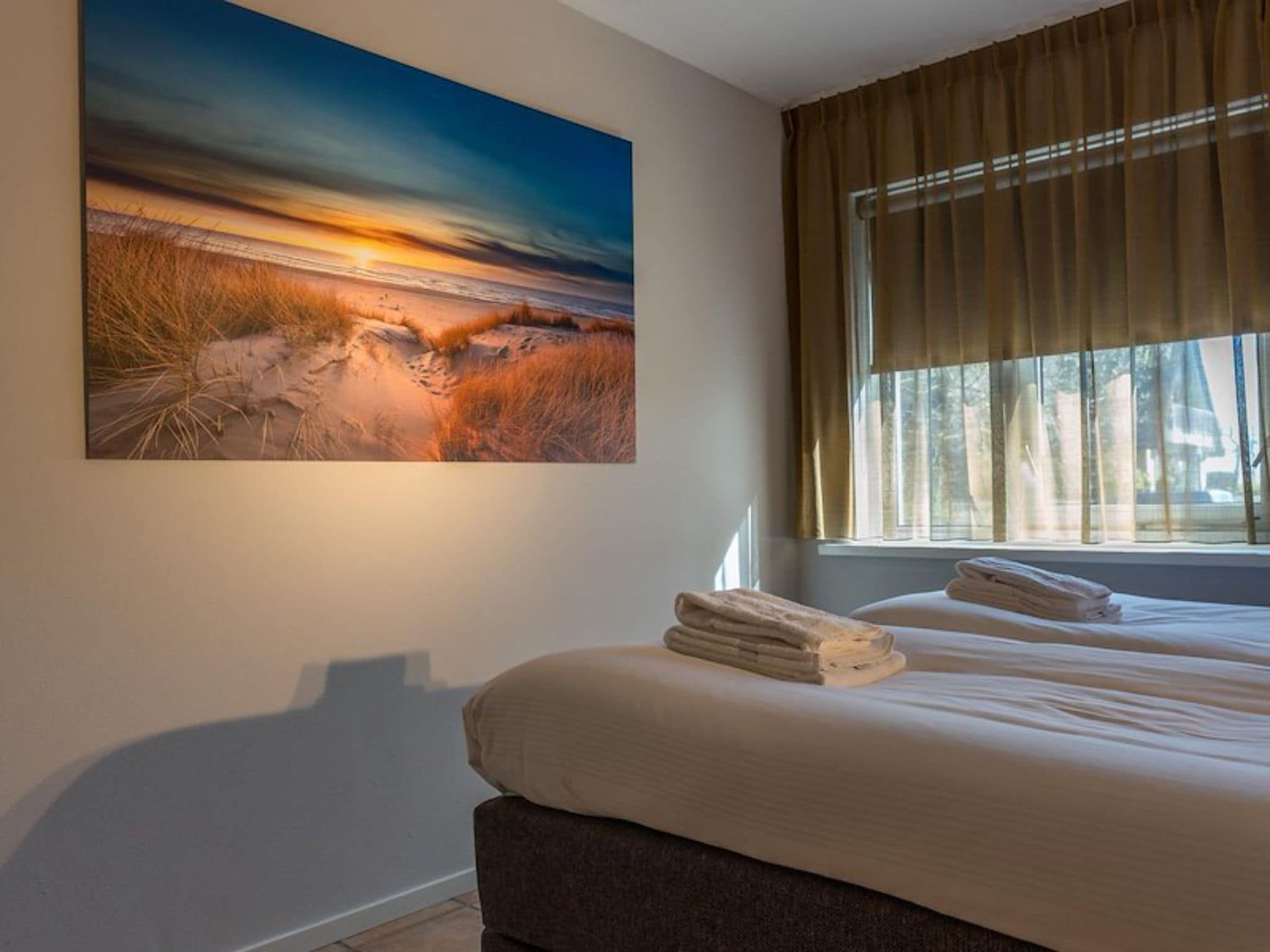 Een slaapkamer van Zilte Bries in De Koog Texel