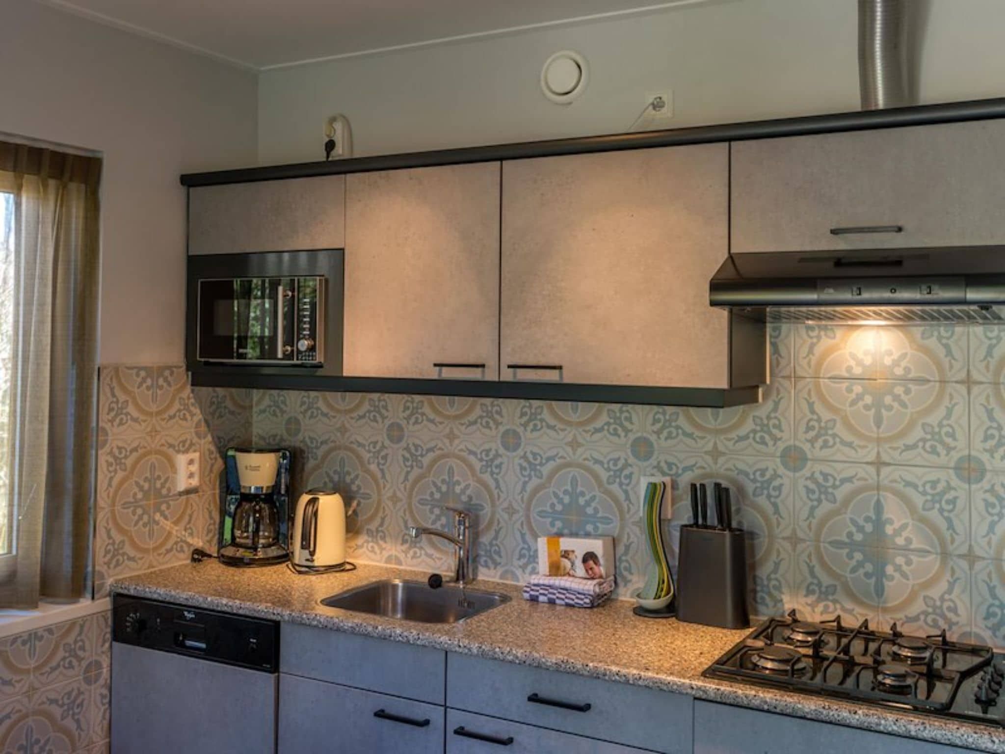 De keuken van Zilte Bries in De Koog Texel