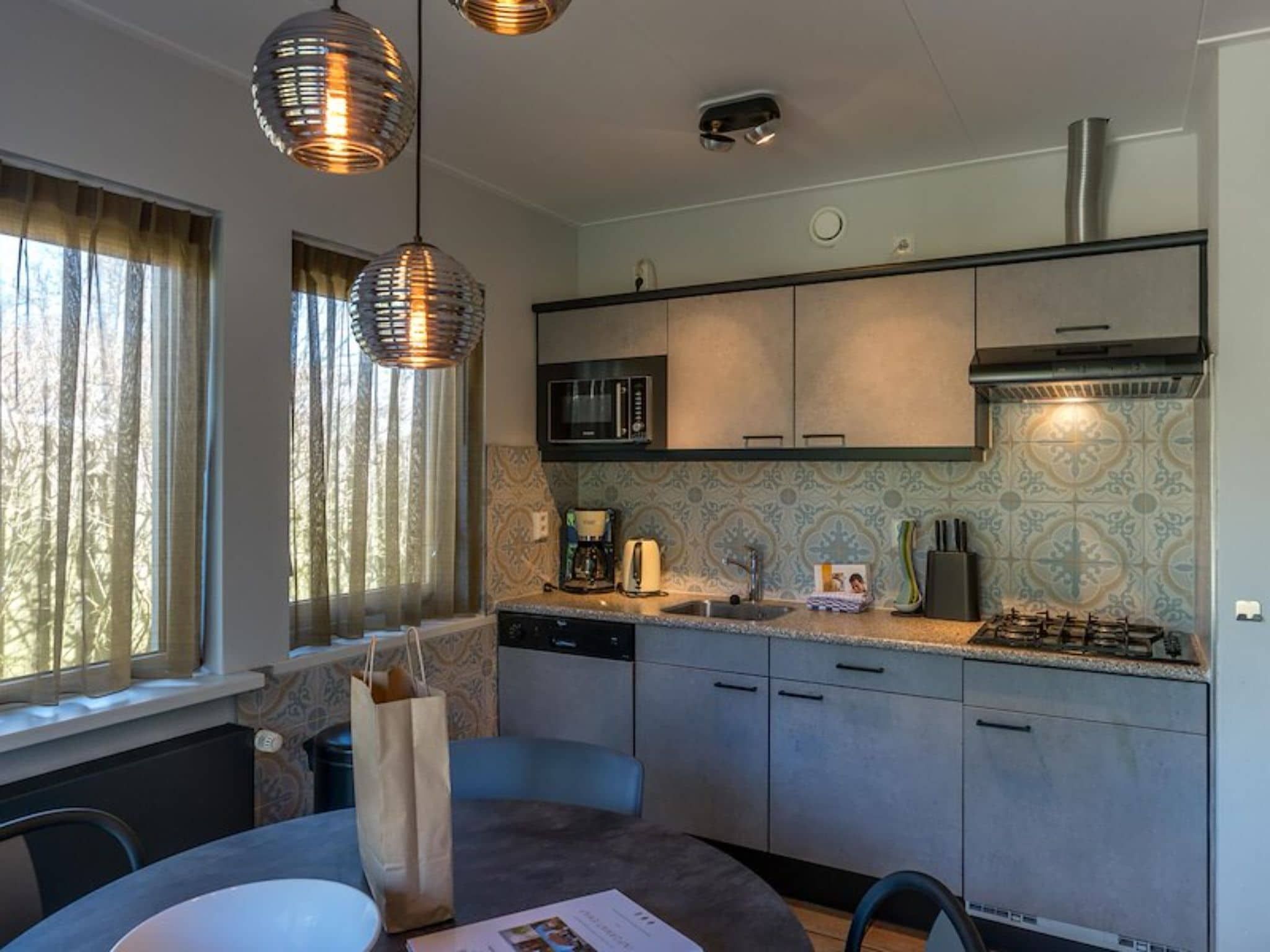 De keuken van Zilte Bries in De Koog Texel