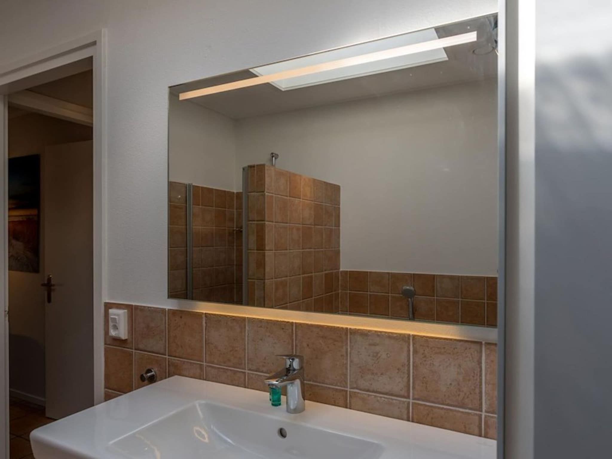 De badkamer van Zilte Bries in De Koog Texel