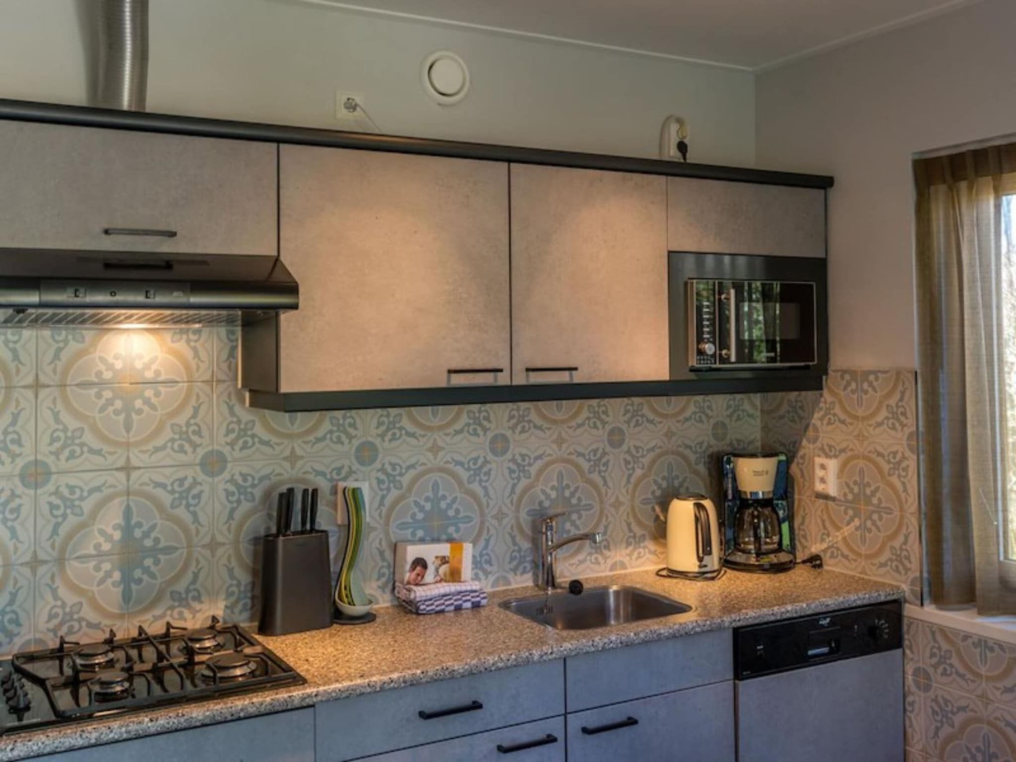 De keuken van Zilte Bries in De Koog Texel