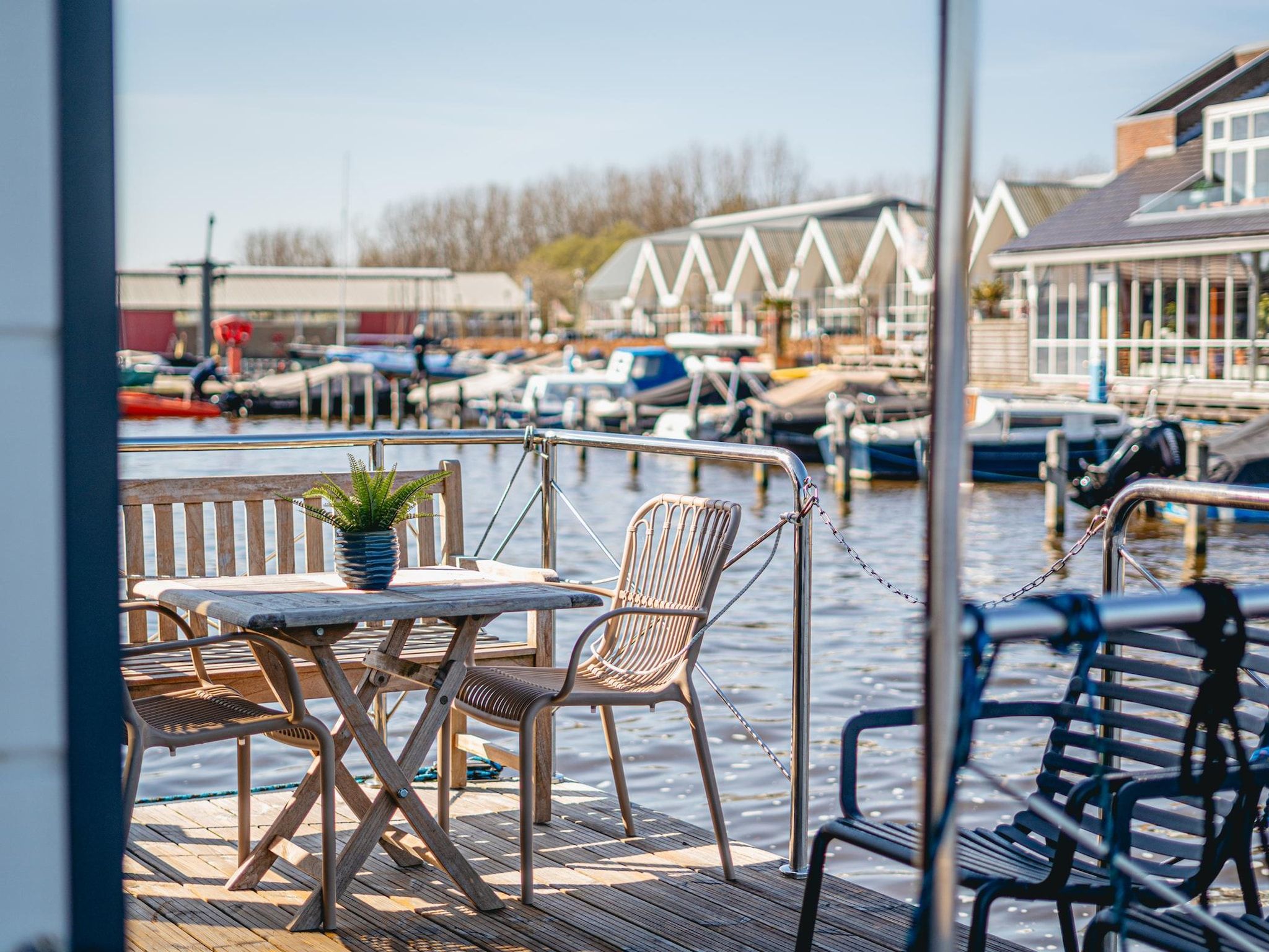 Het uitzicht vanaf Waterpark de Meerparel 10 in Uitgeest
