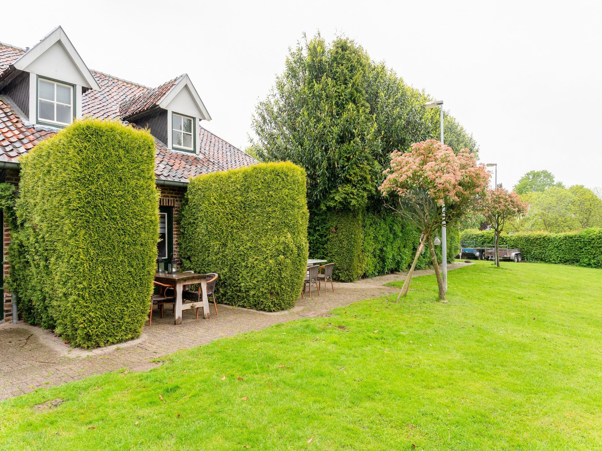 De tuin van Valleyview Cottages - NR15 in Ubachsberg