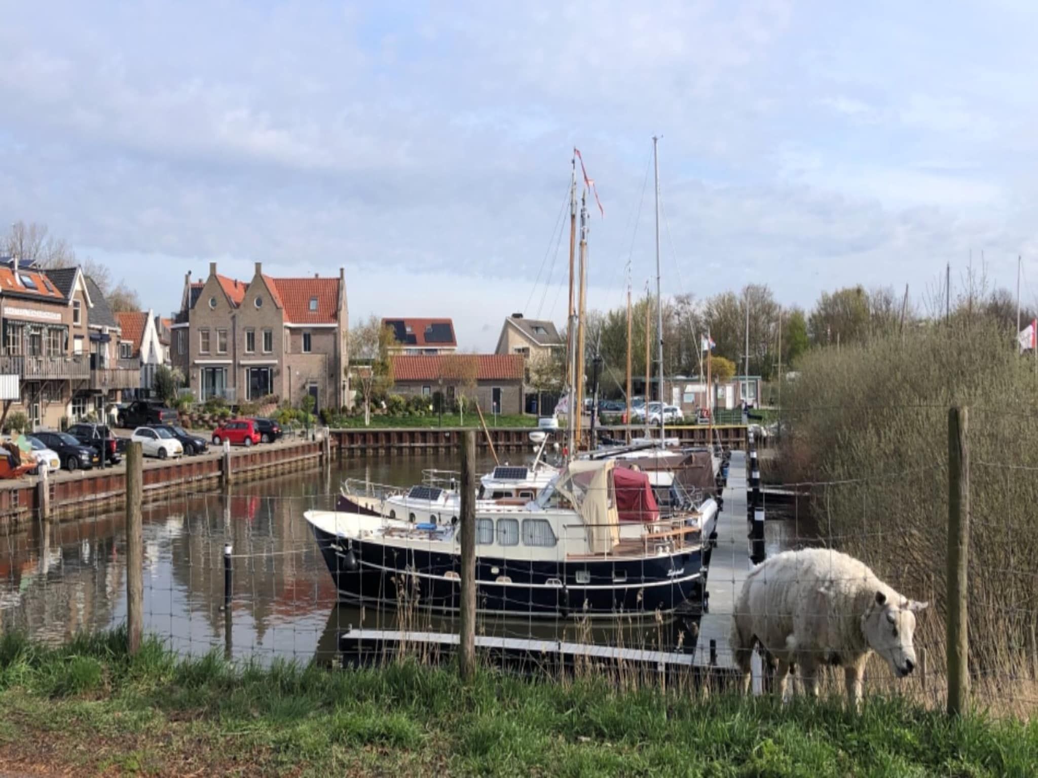 De omgeving van Villa Avondrood in Ooltgensplaat