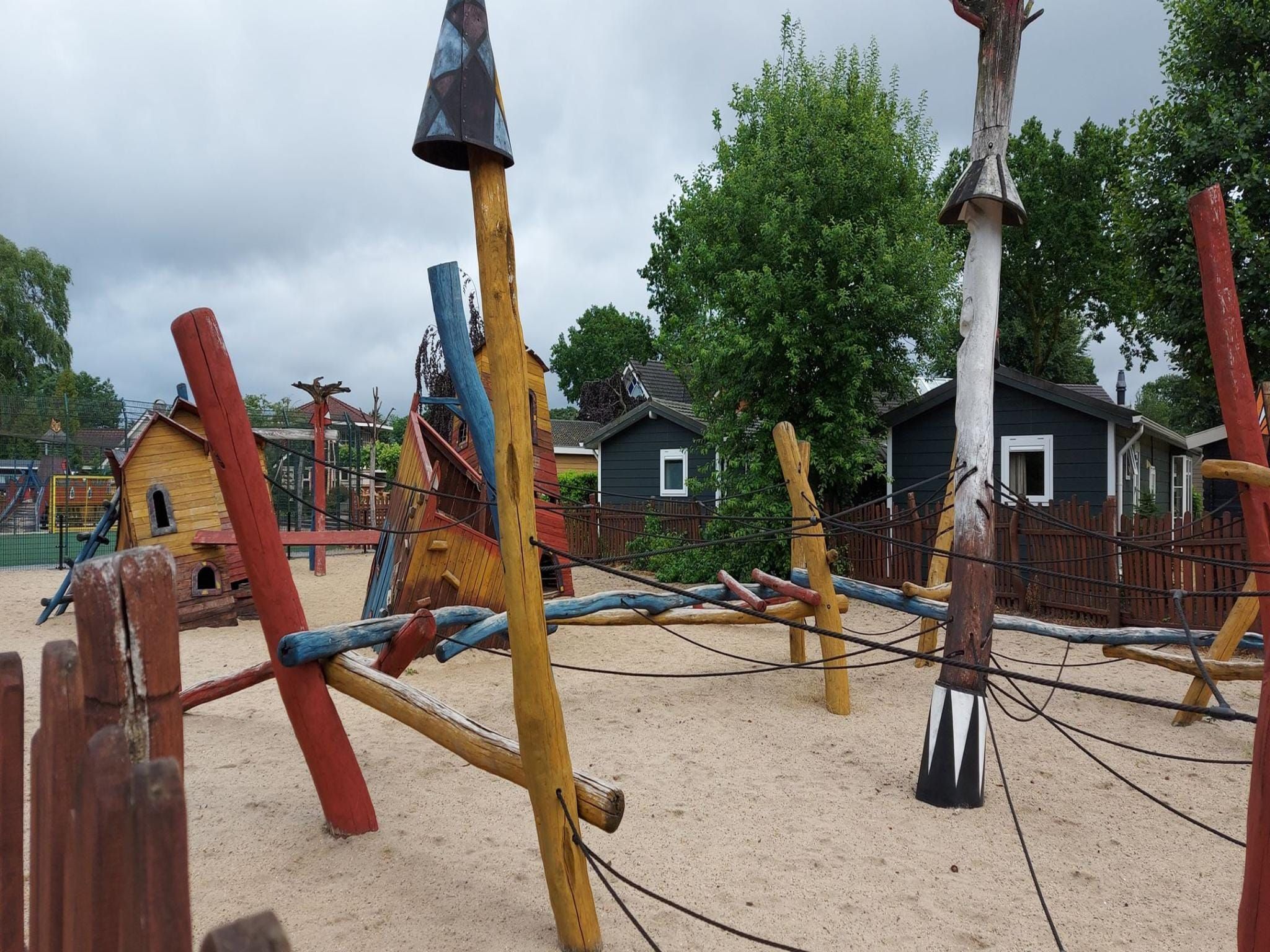 Parkfaciliteiten bij Chalet Kieftveen Voorthuizen 6 pax in Voorthuizen