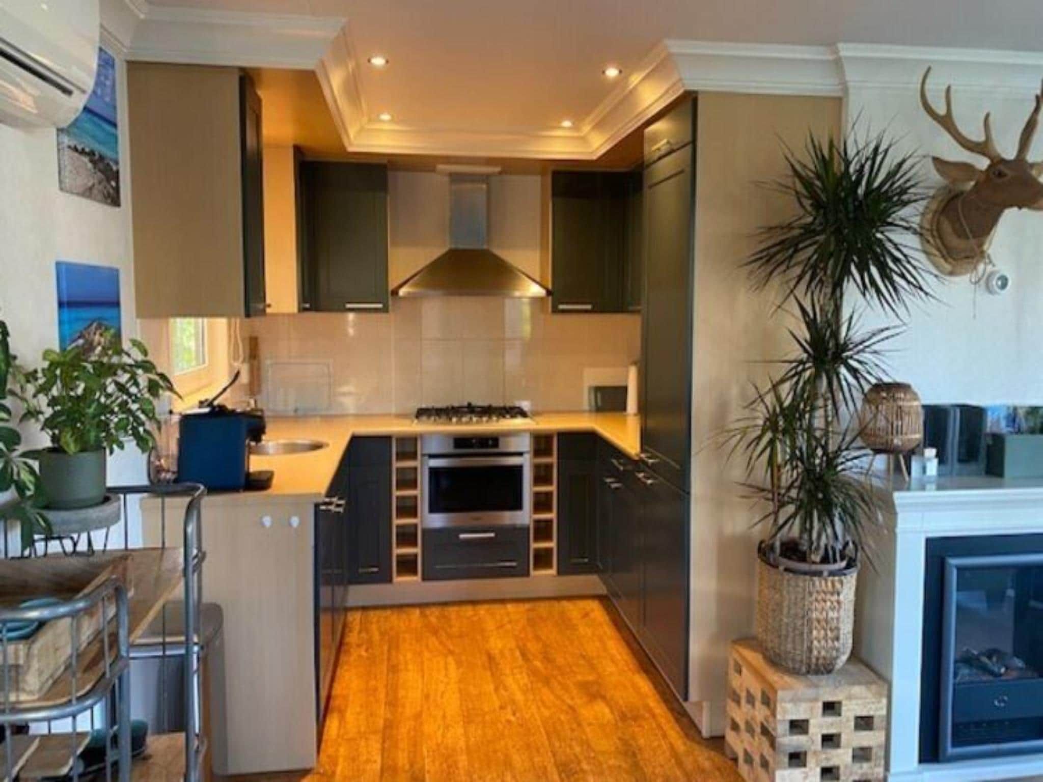 De keuken van Chalet Kieftveen Voorthuizen 6 pax in Voorthuizen