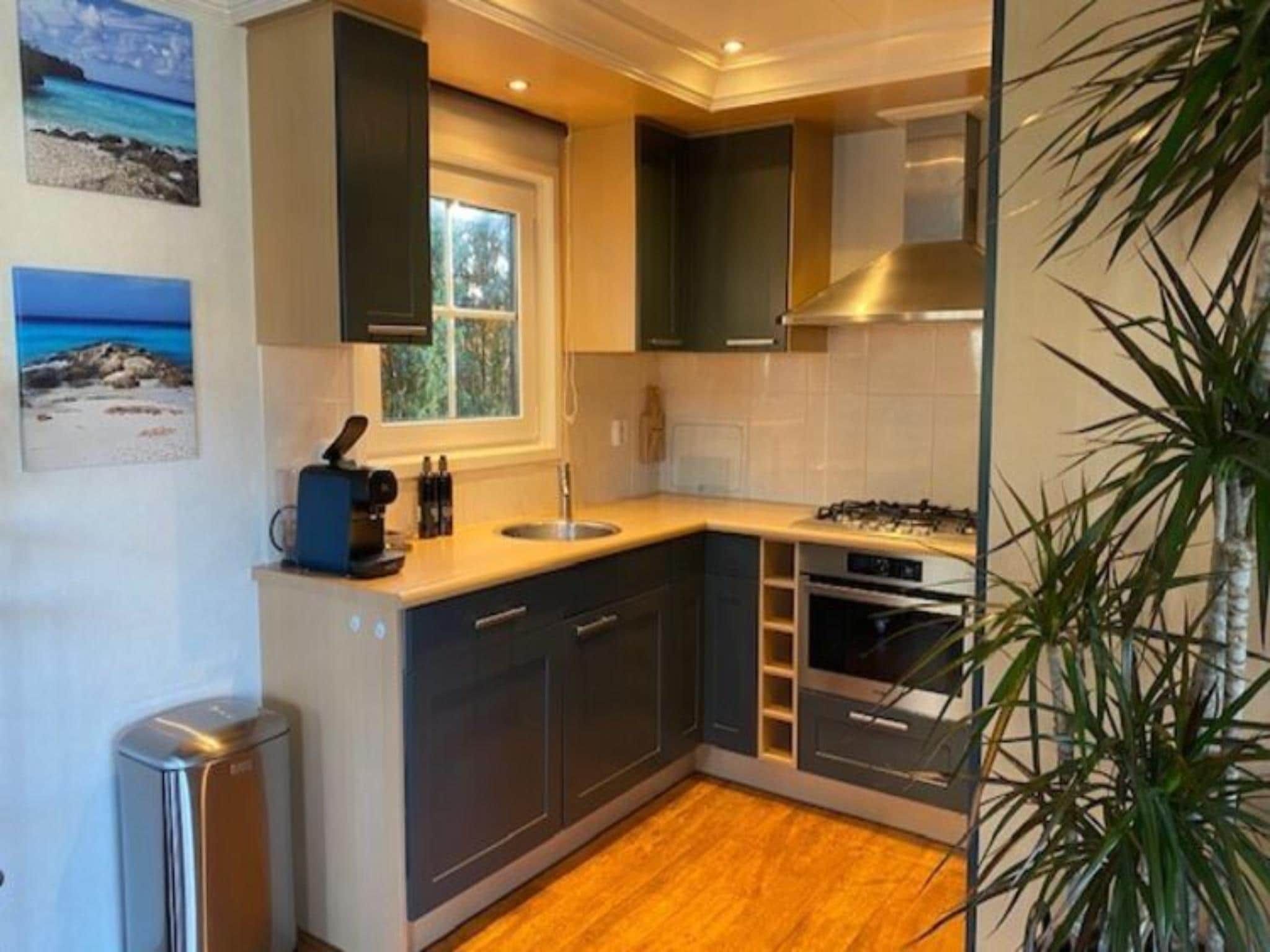 De keuken van Chalet Kieftveen Voorthuizen 6 pax in Voorthuizen